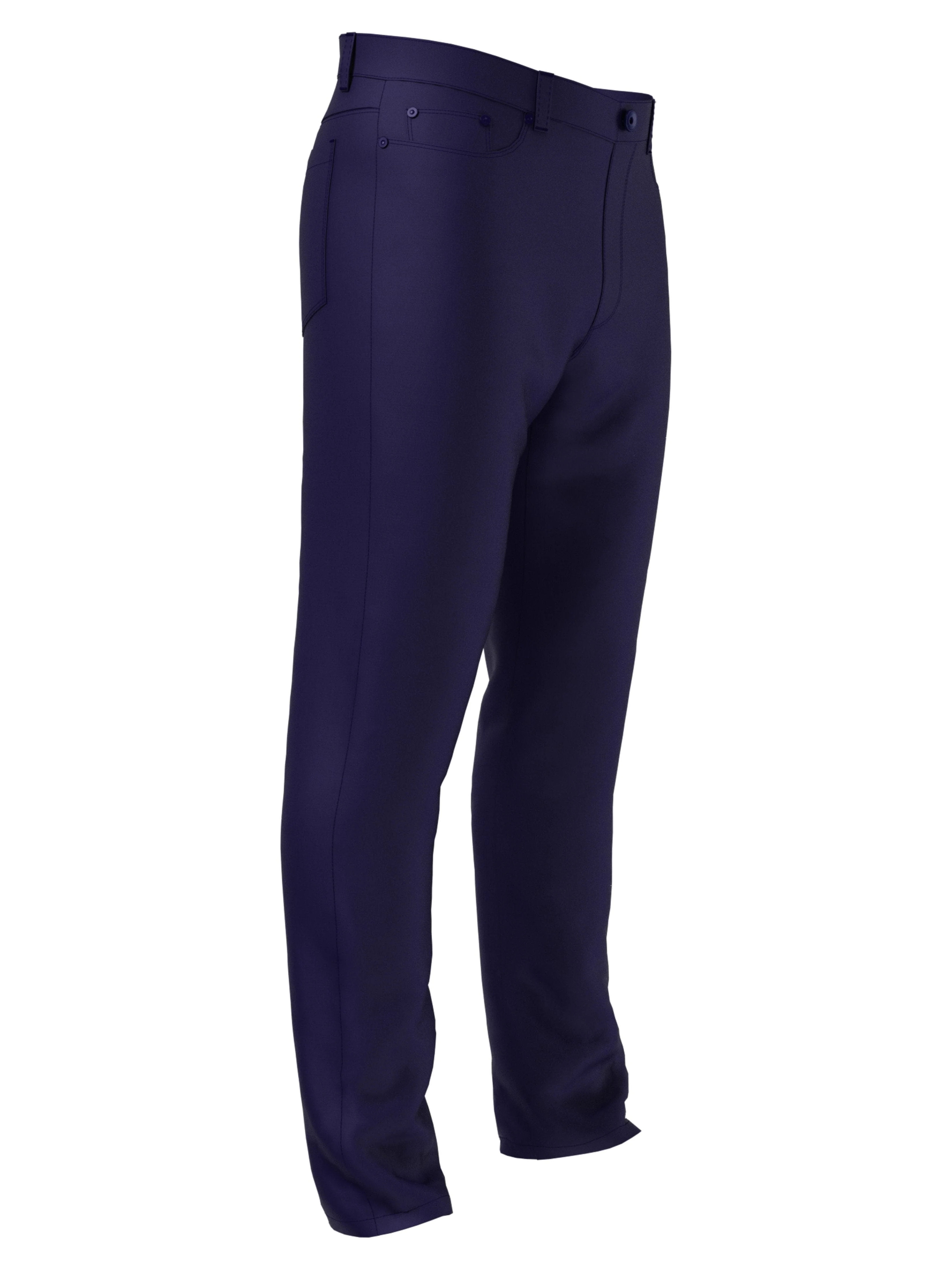 Men's 5 Pocket Comfort Waist Pant - Image 3