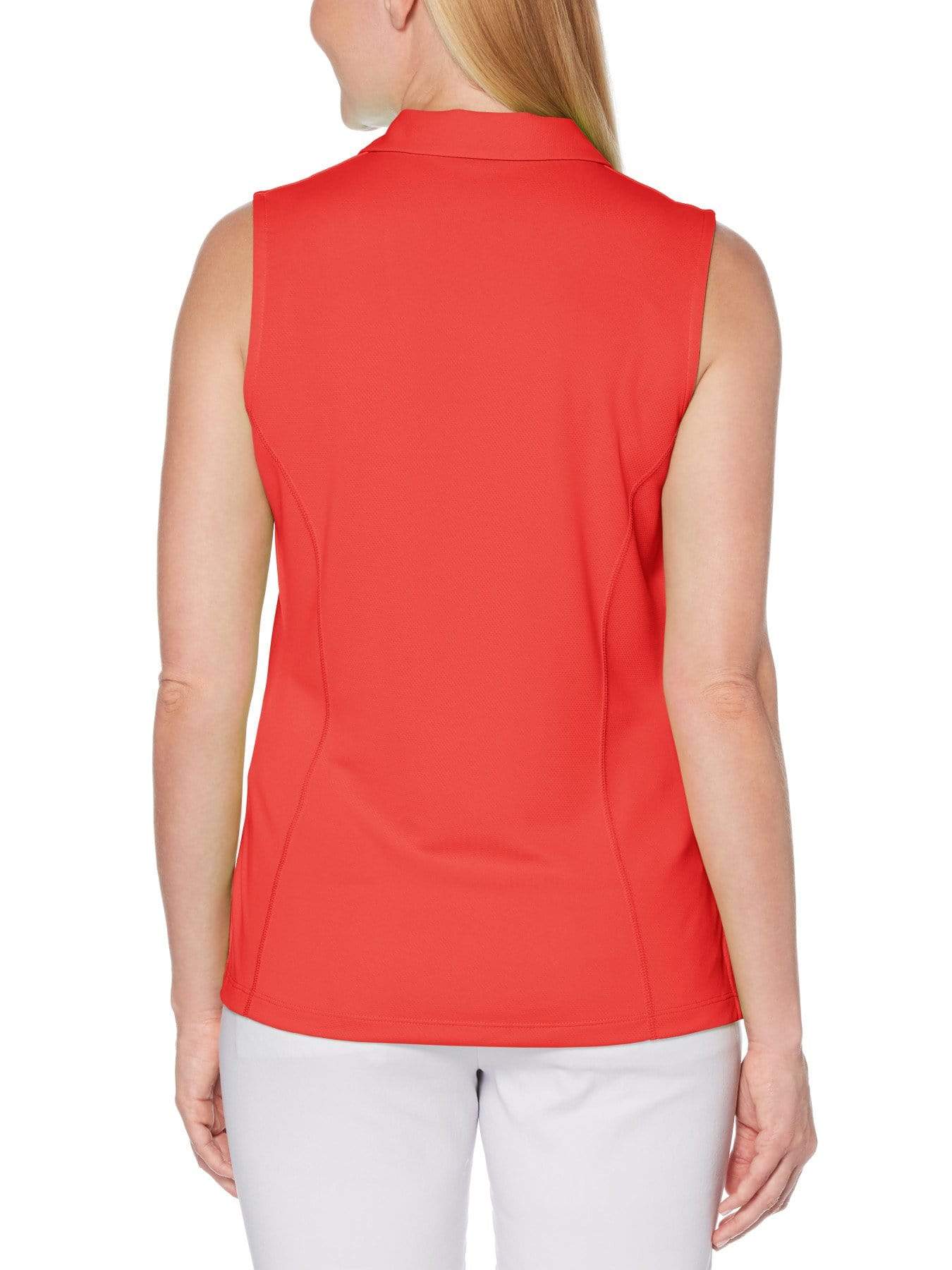 Women's AirFlux™ Solid Sleeveless Golf Polo - Image 2