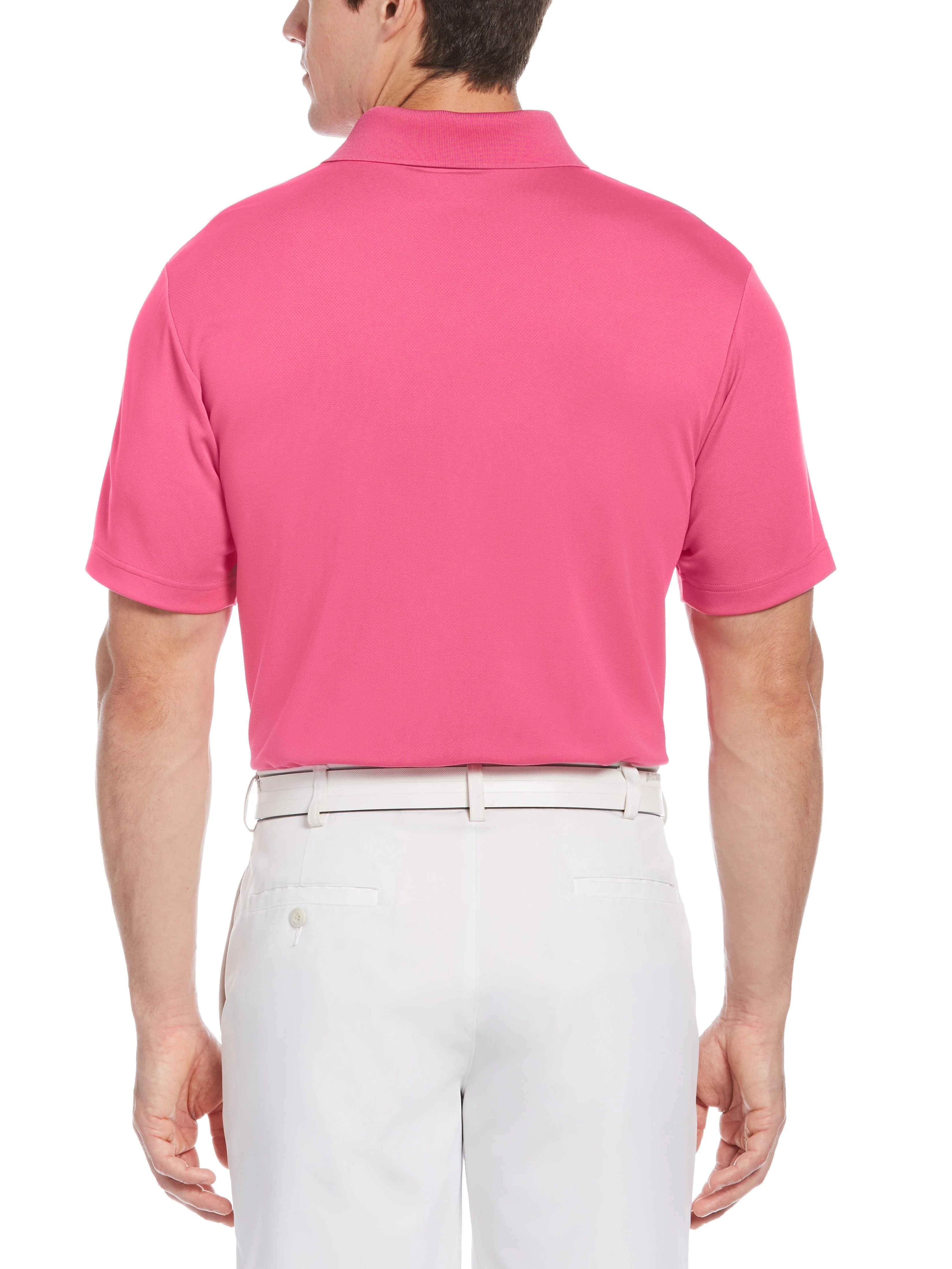 Big & Tall AirFlux™ Solid Mesh Polo - Image 2