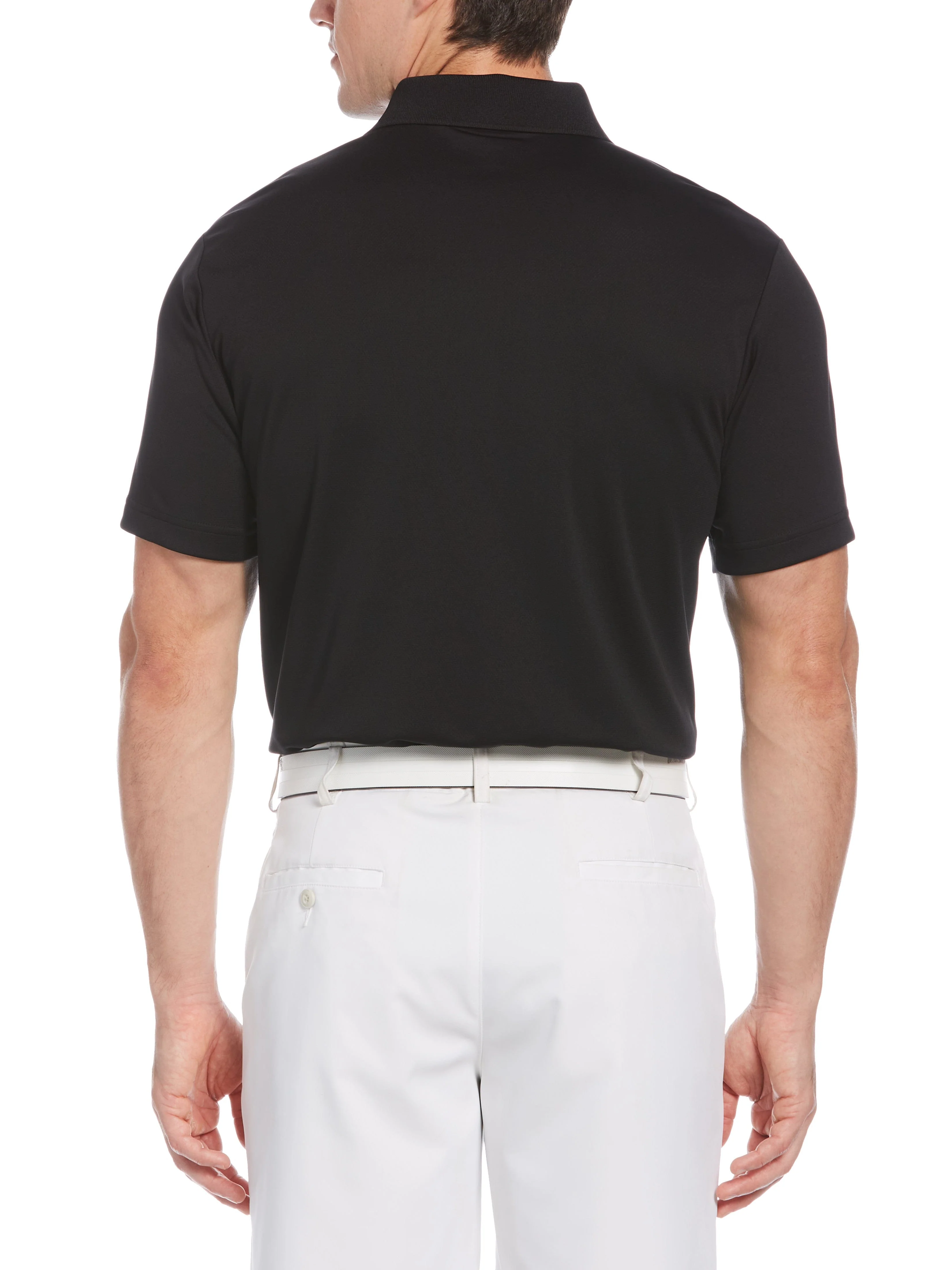 Men's AirFlux™ Solid Golf Polo with Front Pocket - Image 2
