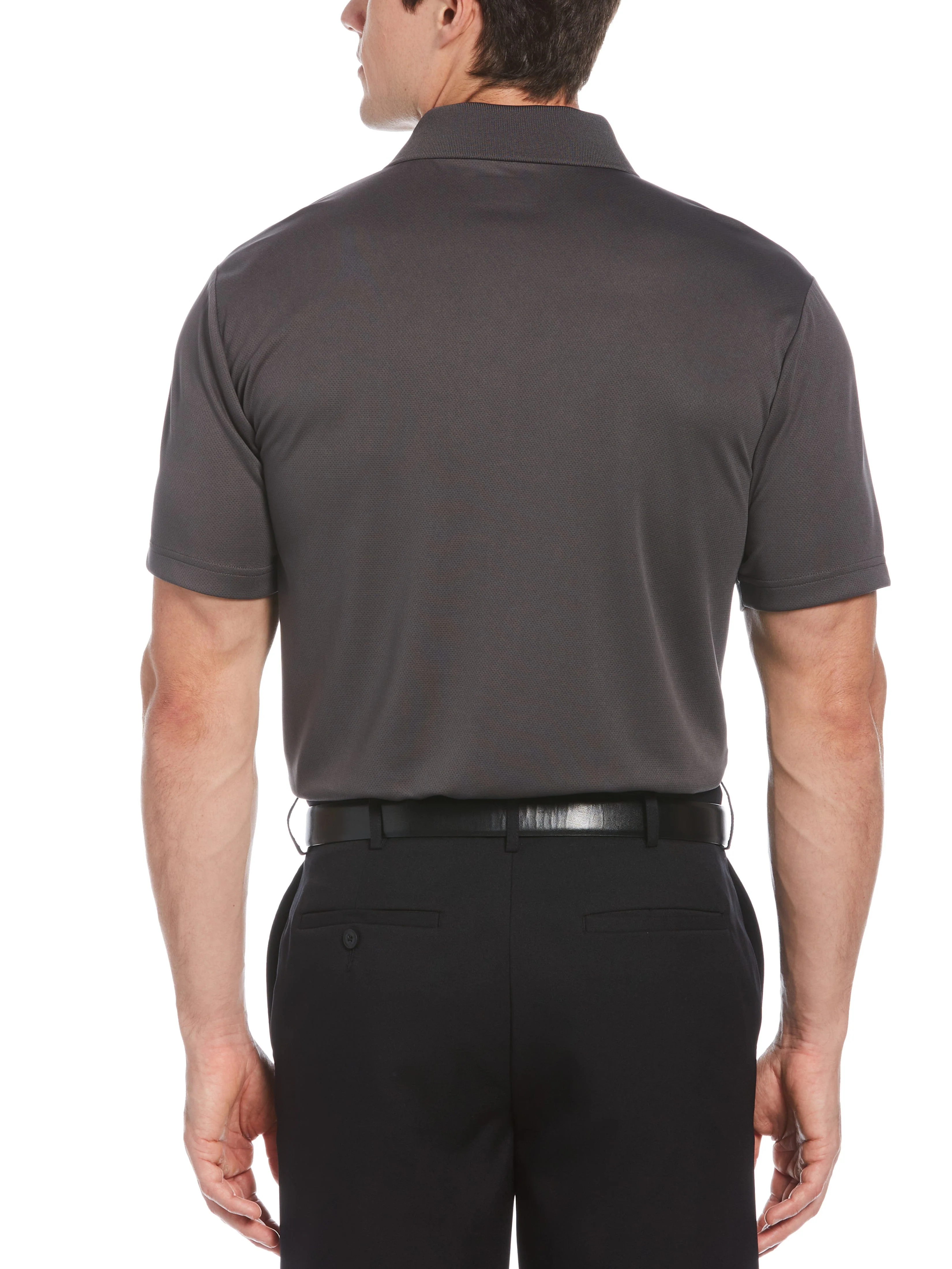 Men's AirFlux™ Solid Golf Polo with Front Pocket - Image 2