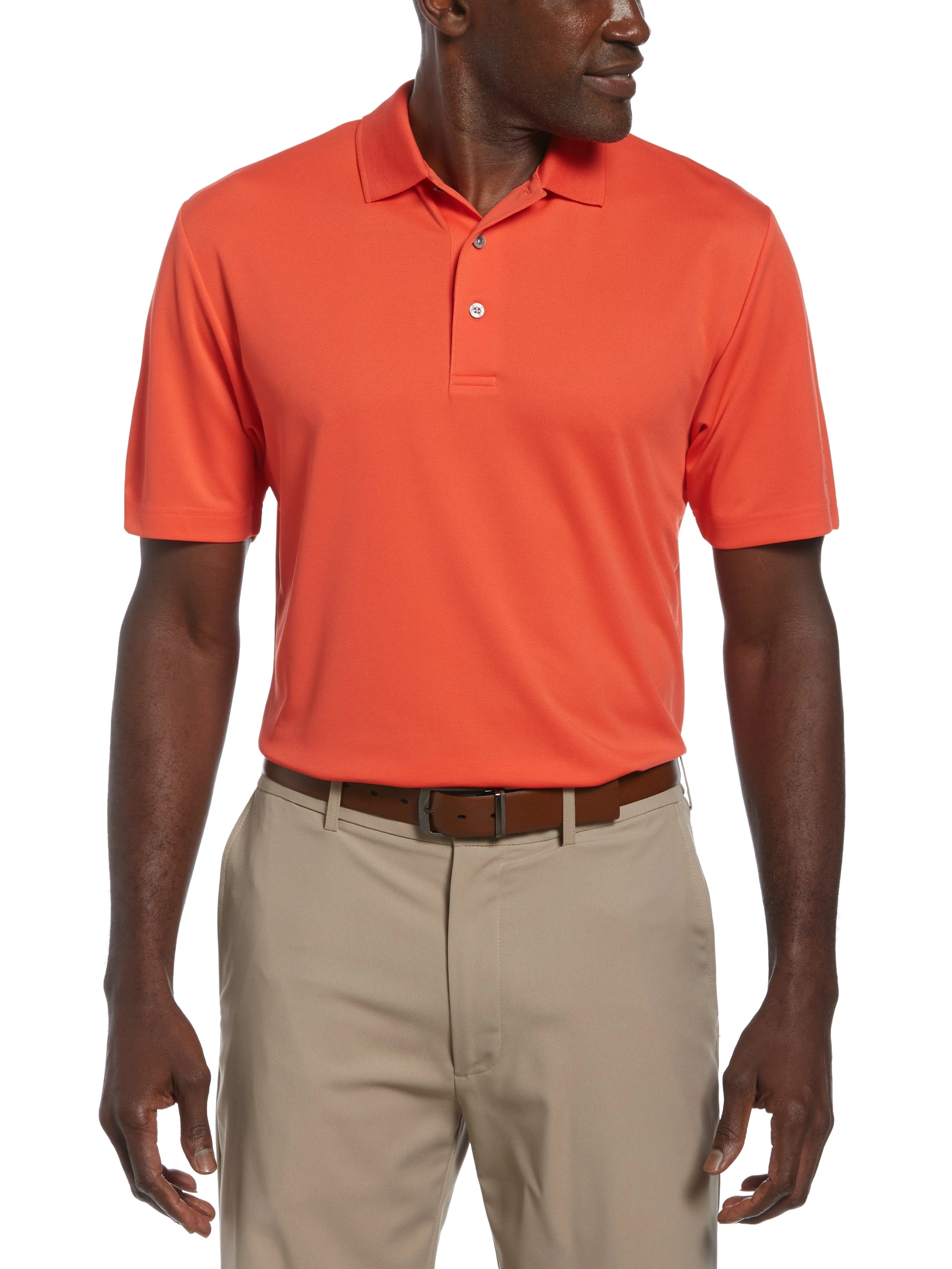 Big & Tall AirFlux™ Solid Mesh Polo