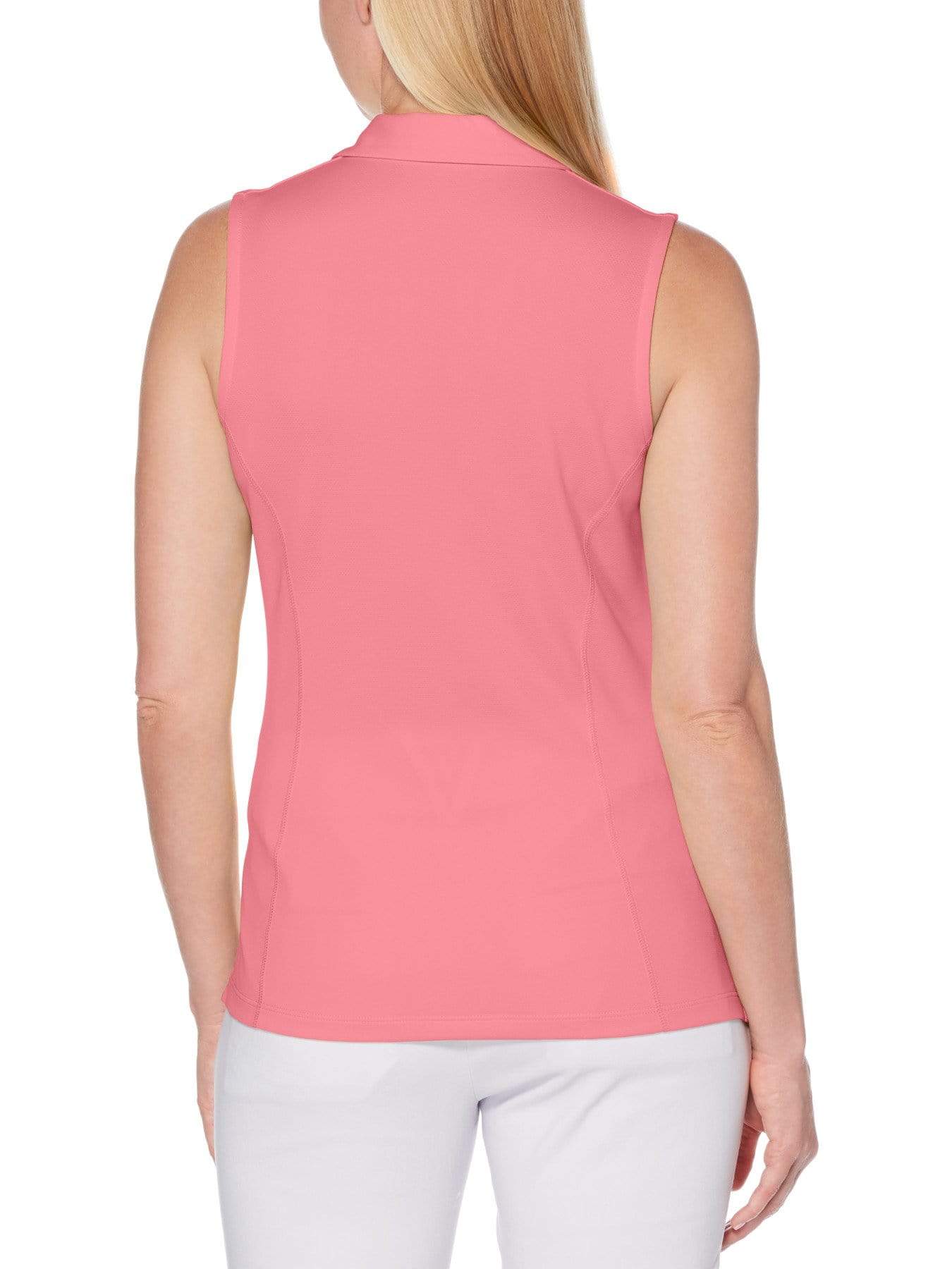 Women's AirFlux™ Solid Sleeveless Golf Polo - Image 2