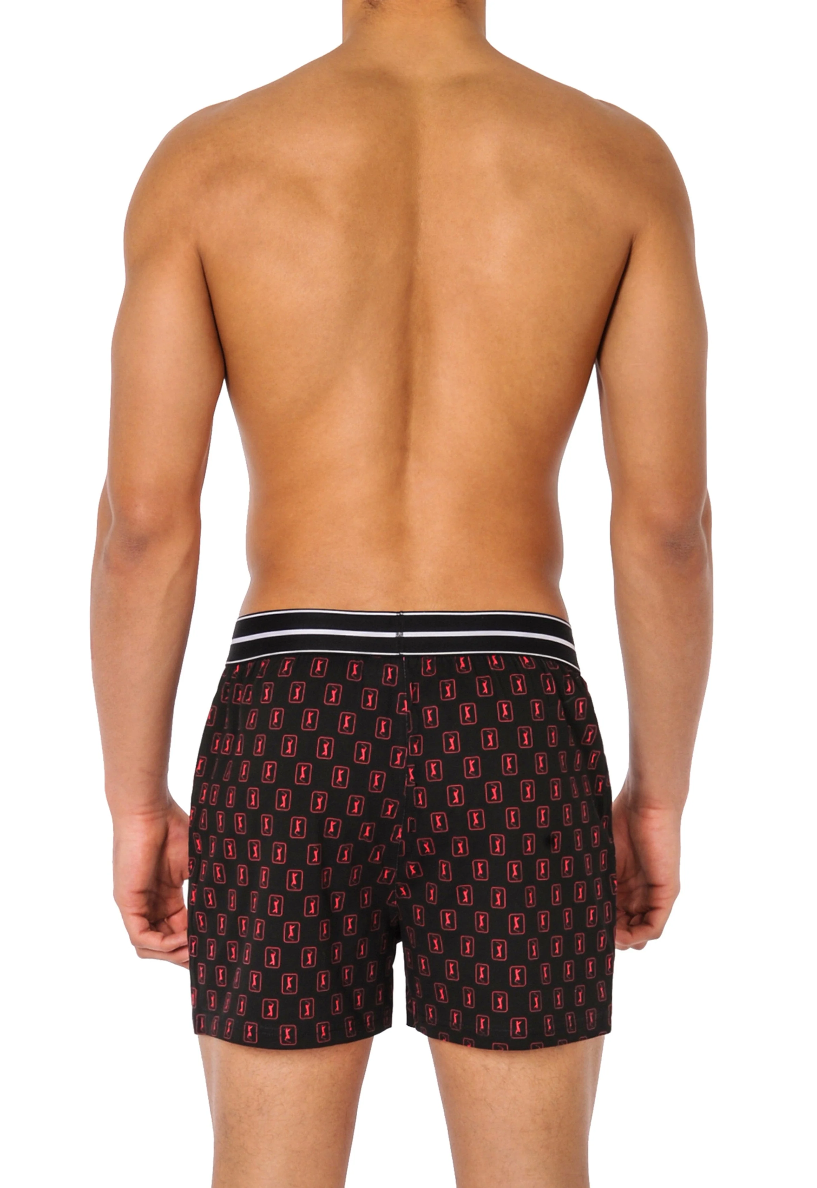 Men's Allover Printed Loose Boxer Underwear - Image 4