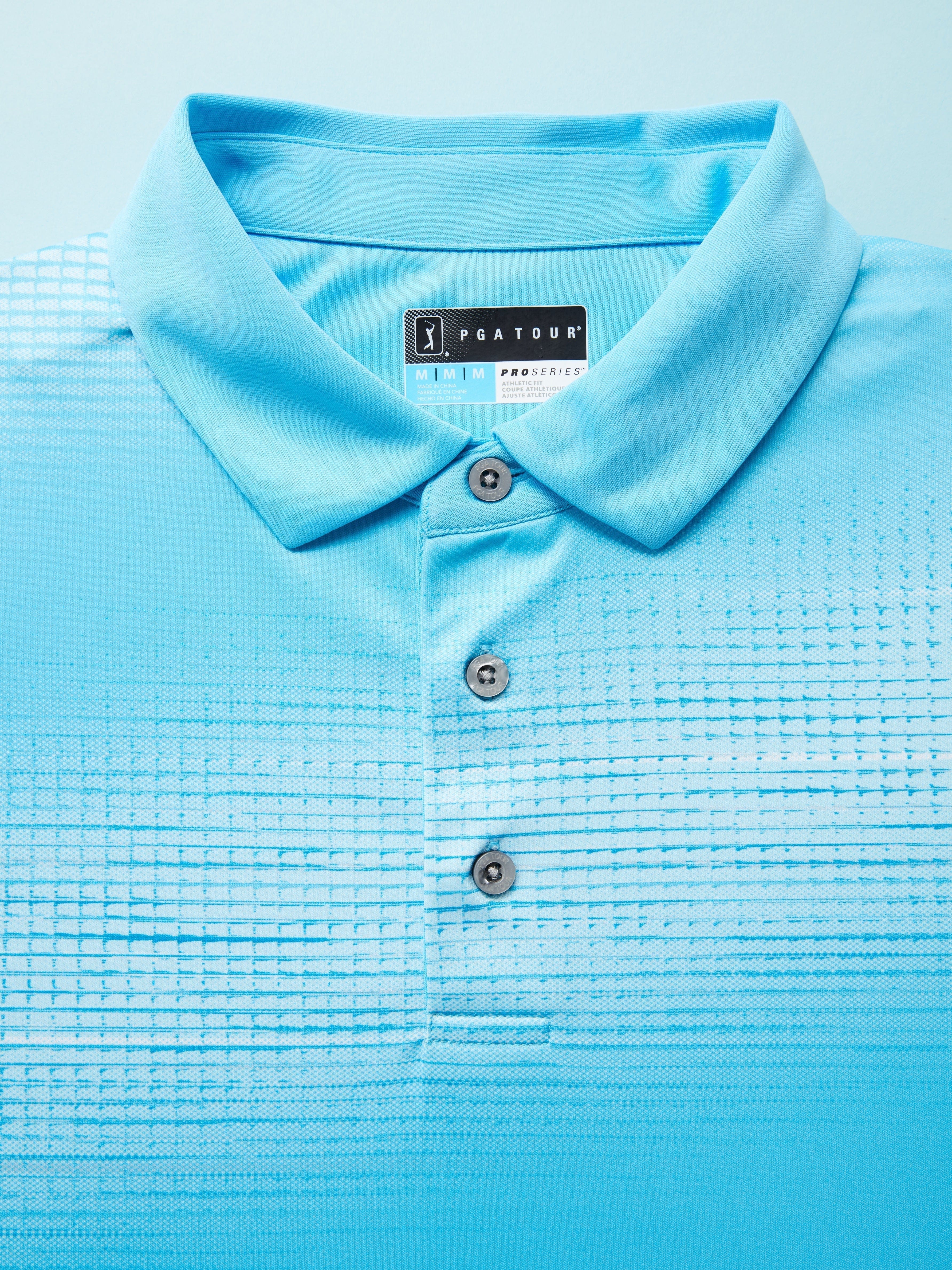 Men's Amplified Space Dye Golf Polo - Image 3
