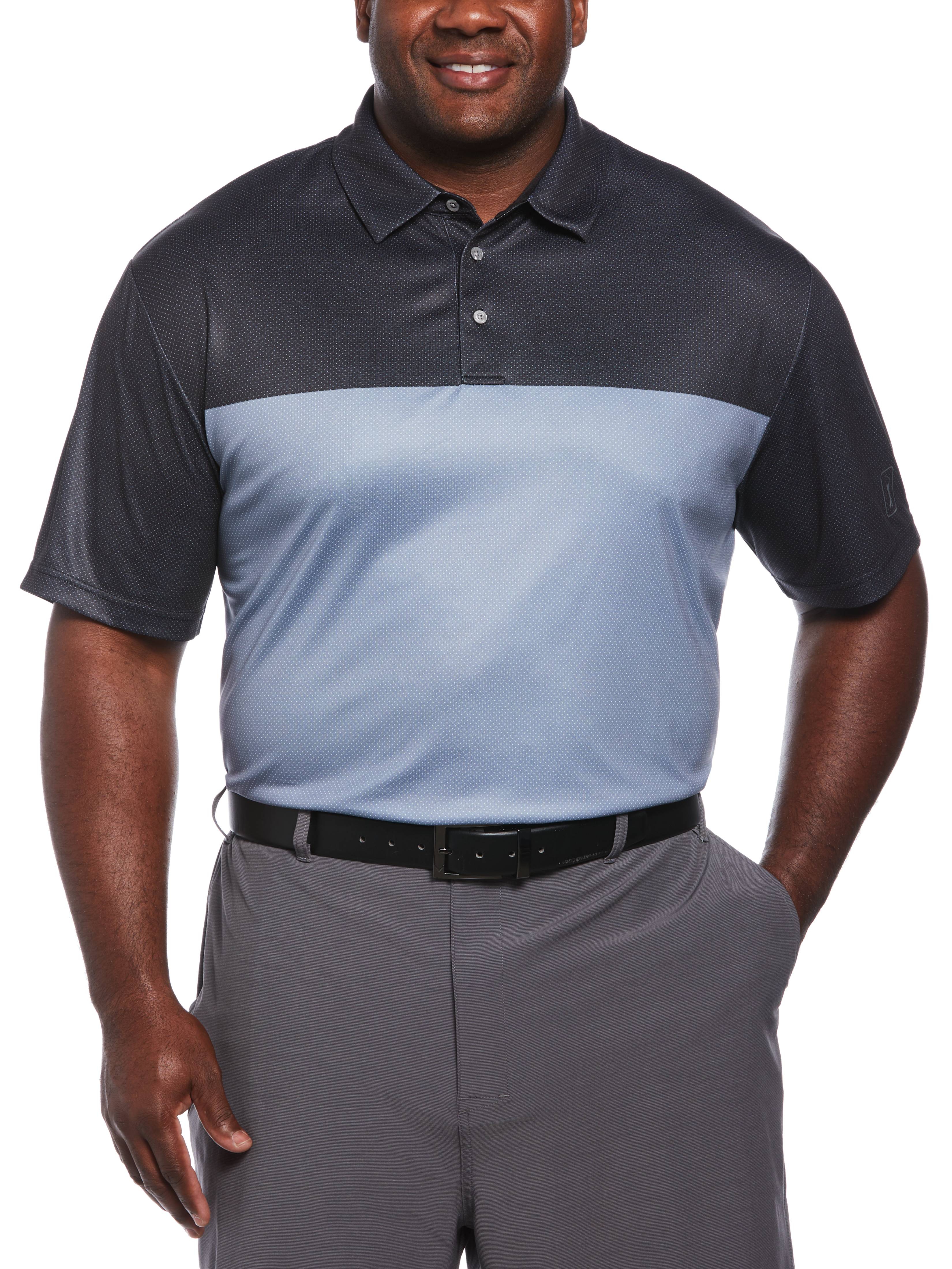 Big & Tall AirFlux™ Color Block Golf Polo