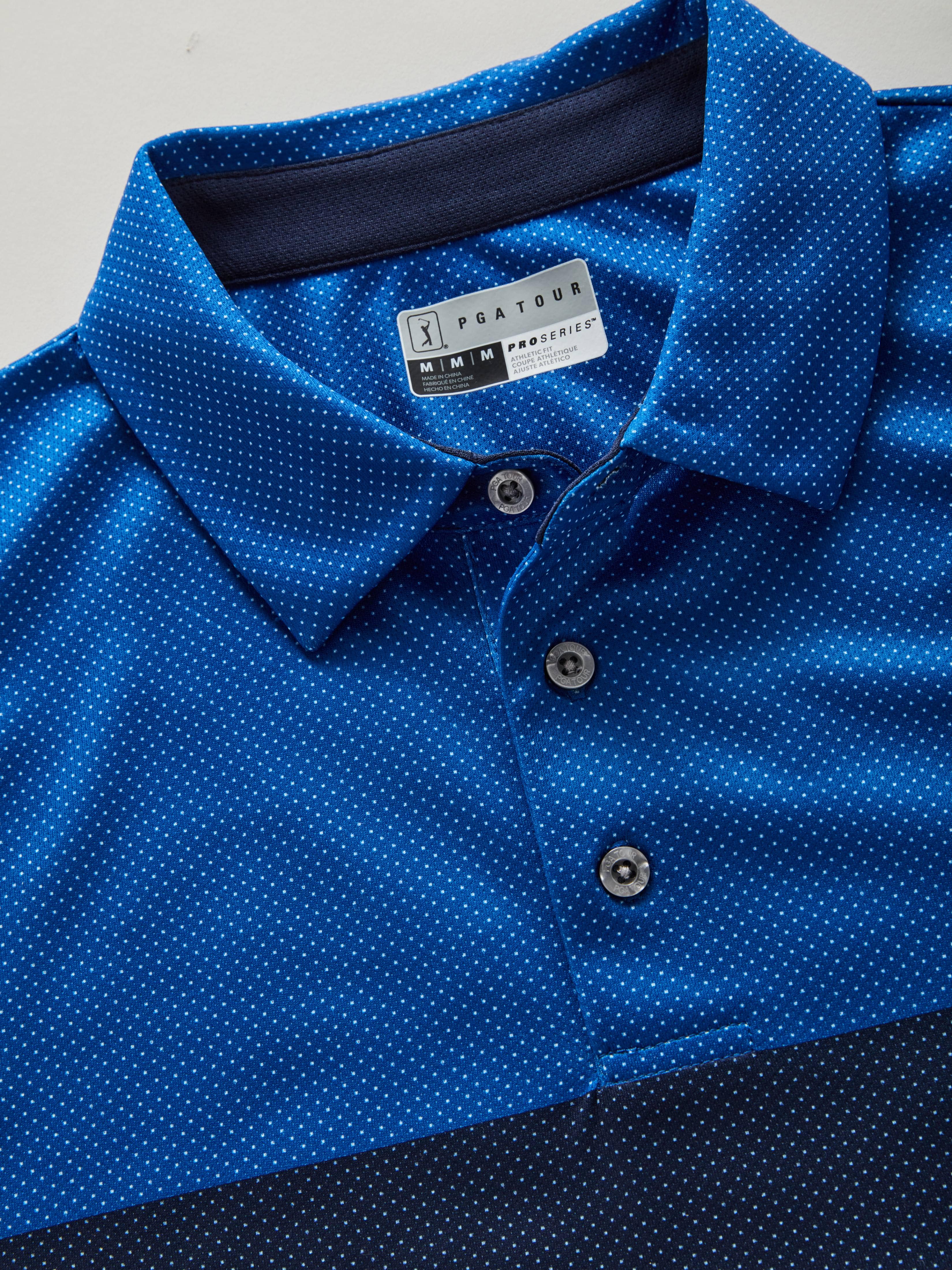 Big & Tall AirFlux™ Color Block Golf Polo - Image 4