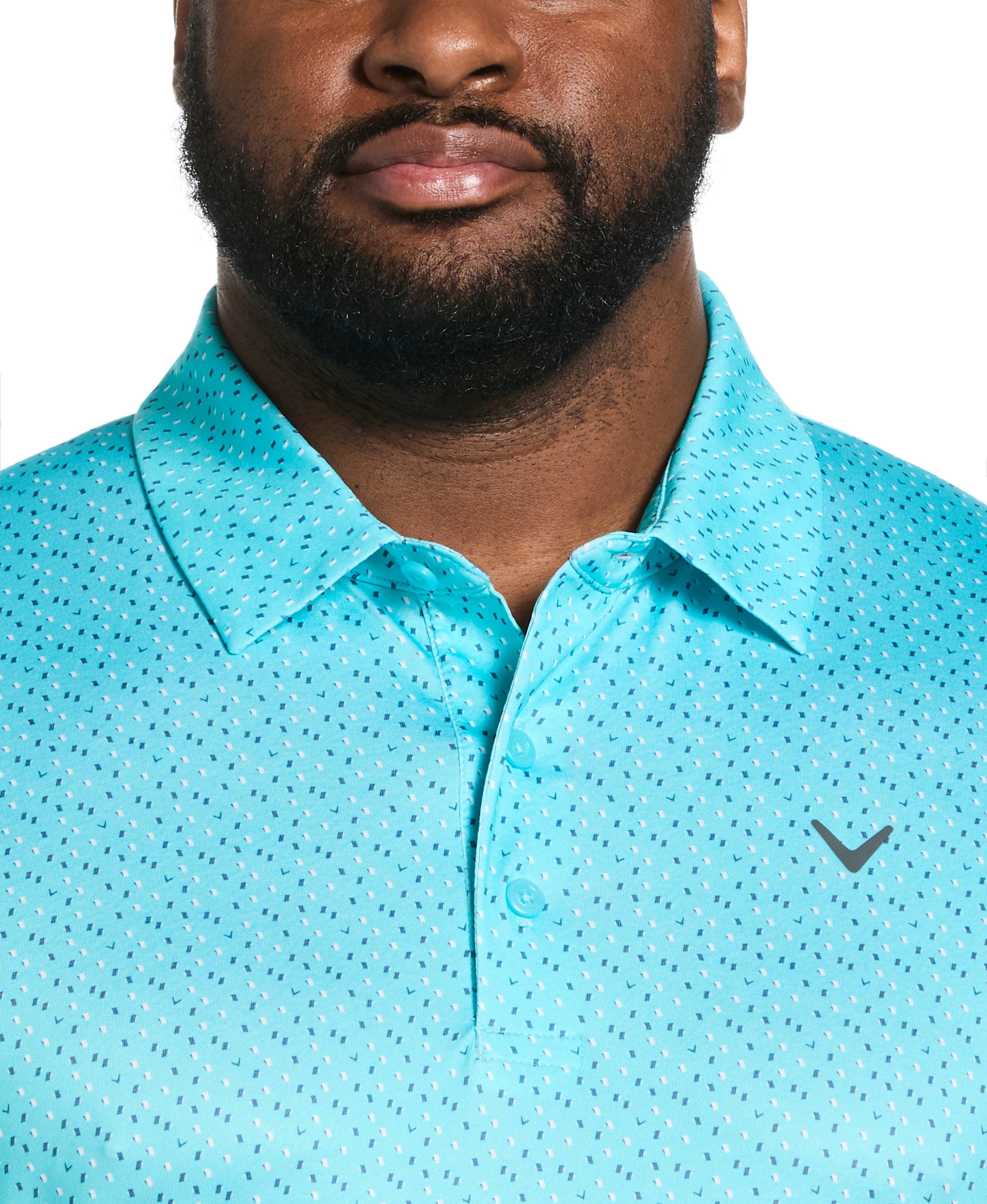 Big & Tall All Over Score Card Print Polo - Image 7
