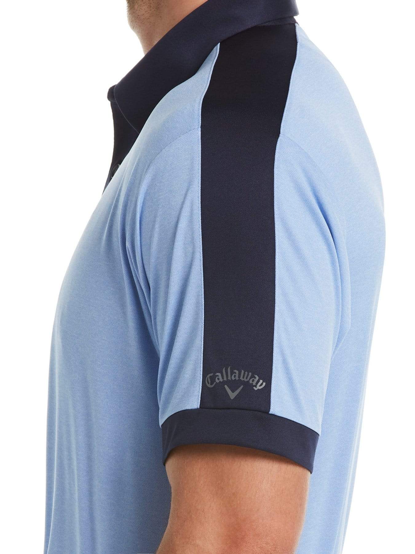 Big & Tall Birdseye Color Block Polo - Image 3