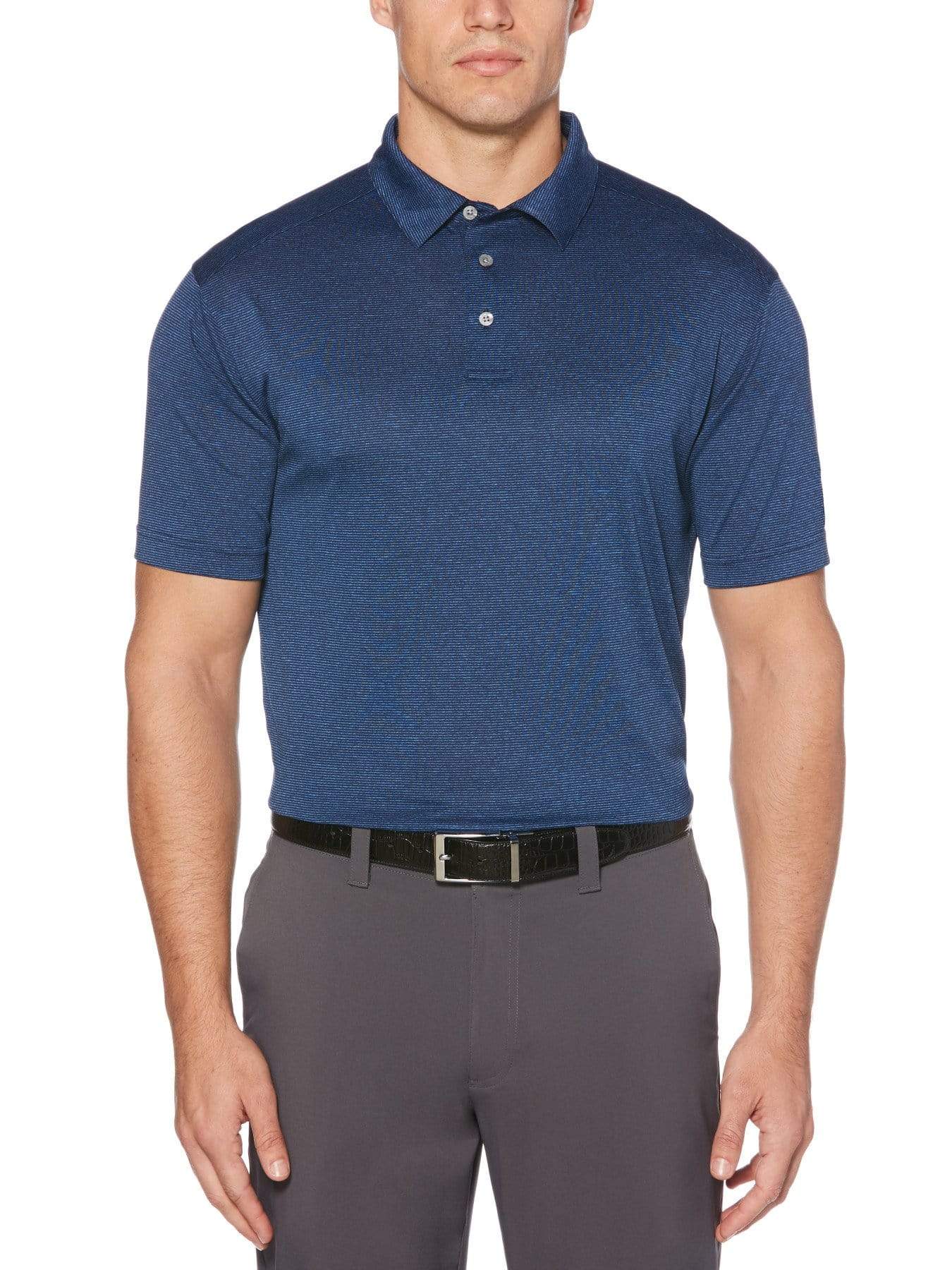 Big & Tall End On End Fine Line Polo