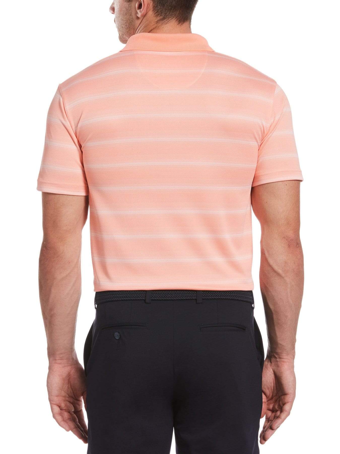 Big & Tall Gradient Striped Jacquard Polo - Image 2
