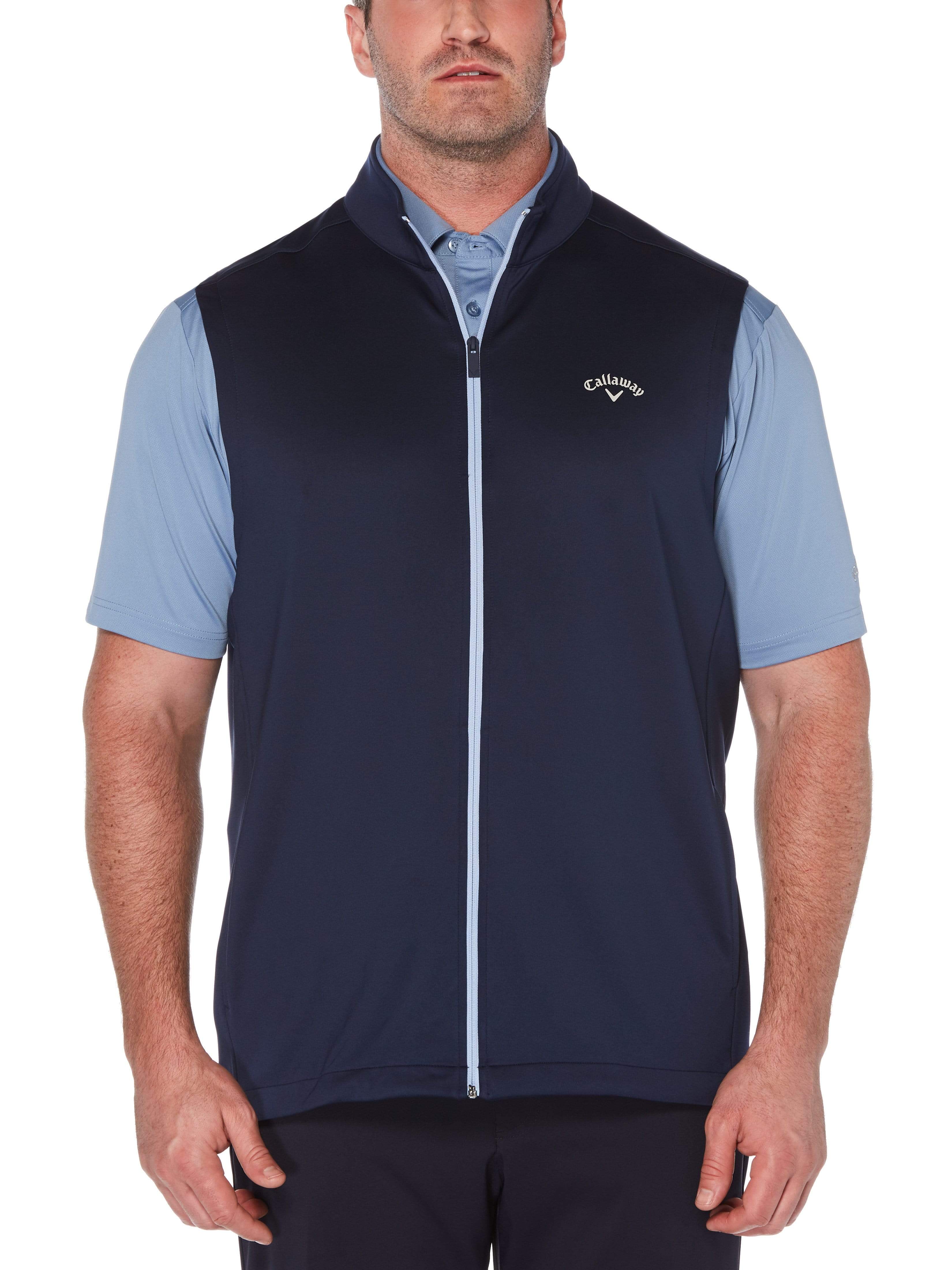Big & Tall High Gauge Fleece Full Zip Vest