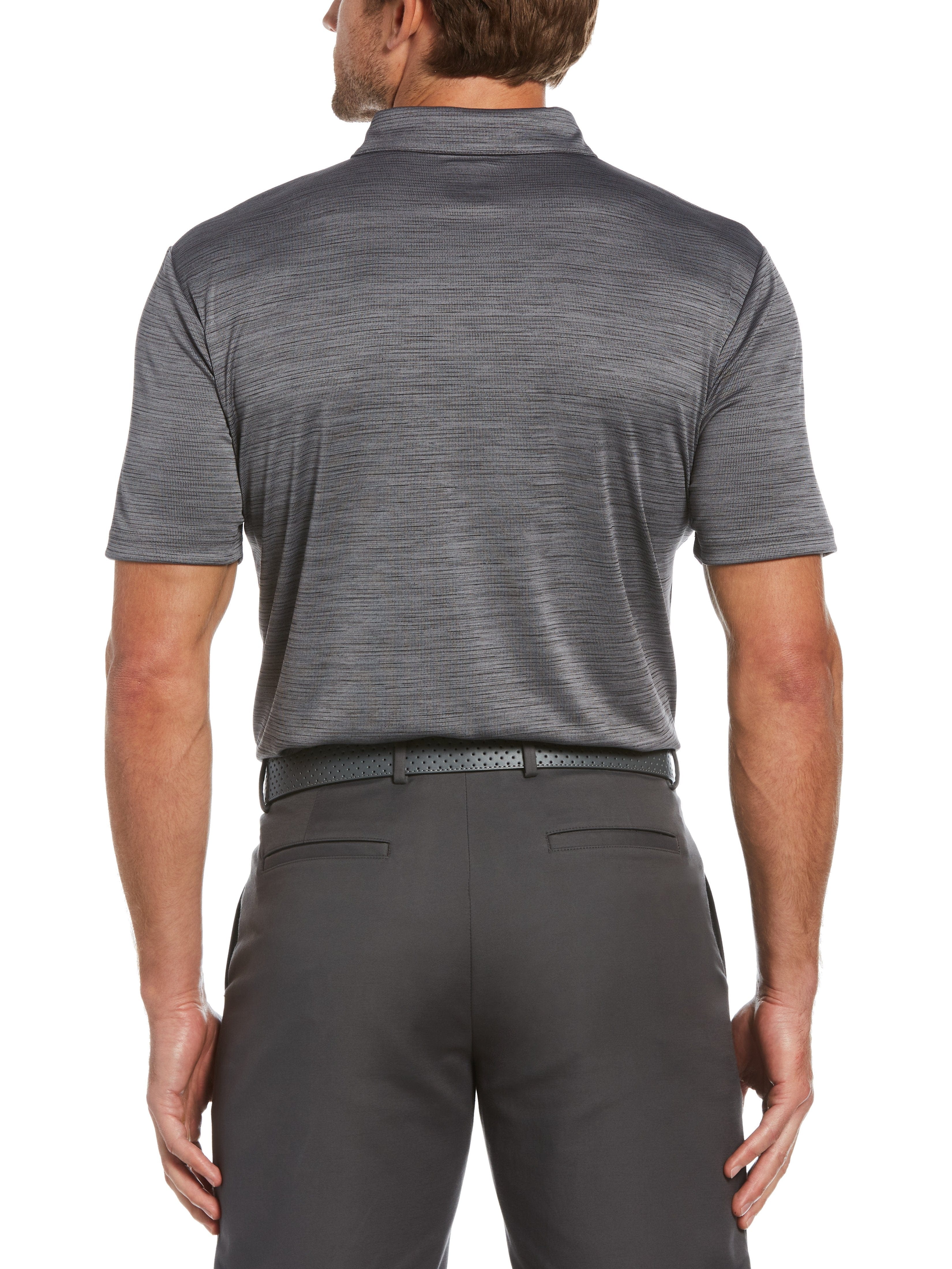 Big & Tall Solid Textured Polo - Image 2