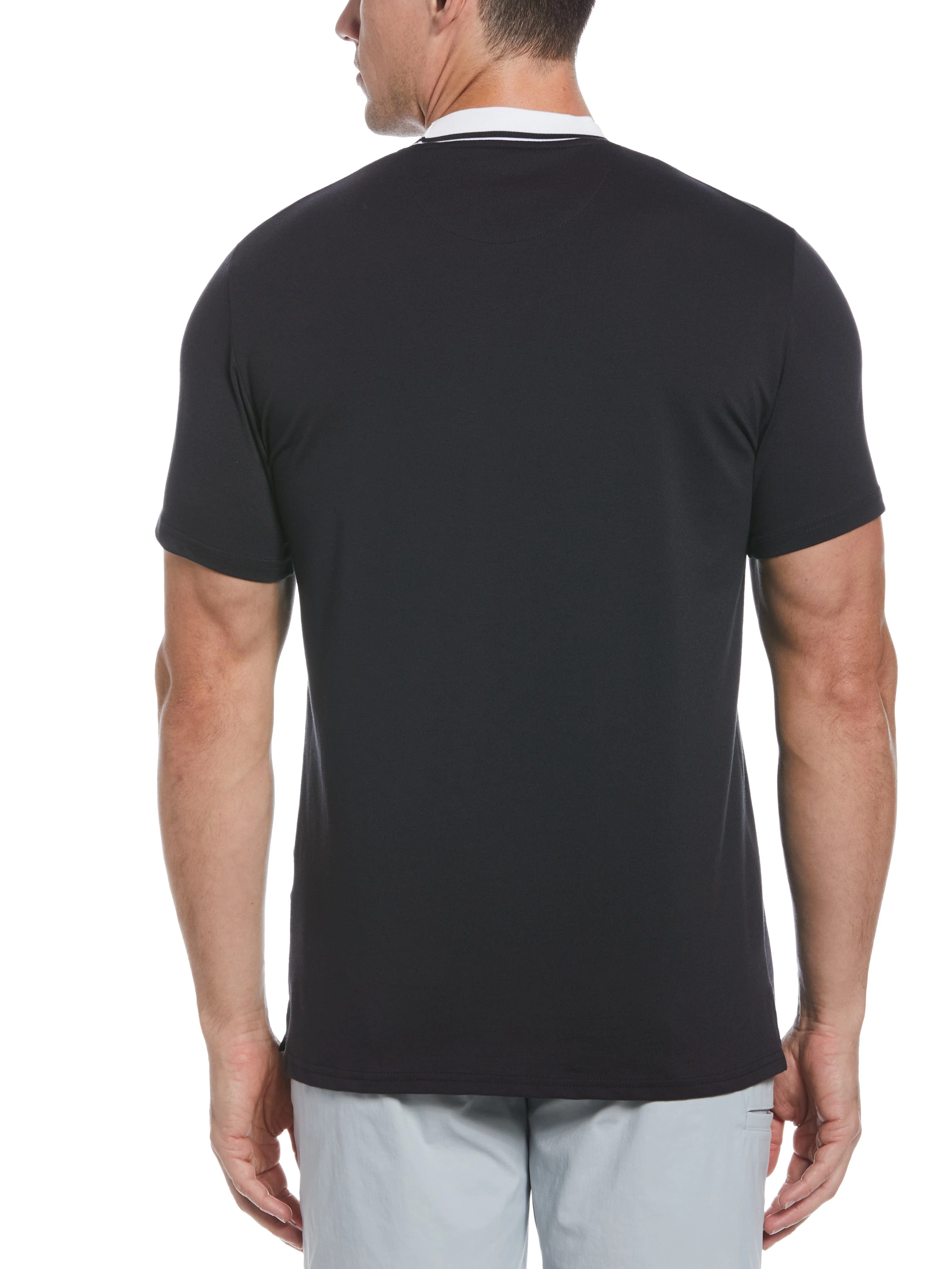 Men's Blocked Golf Tee - Image 2