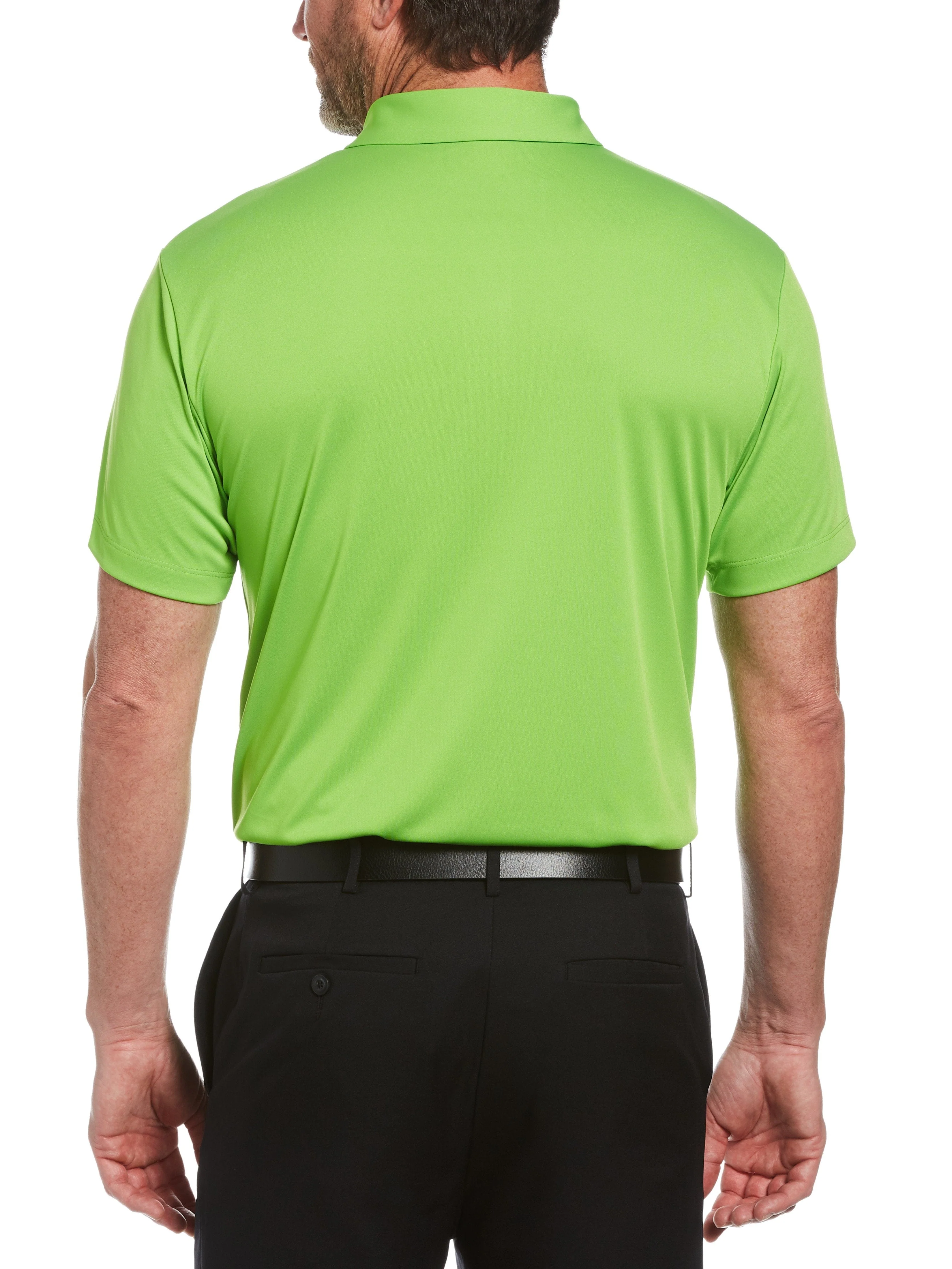 Men's Chest Block Golf Polo with Piping - Image 2