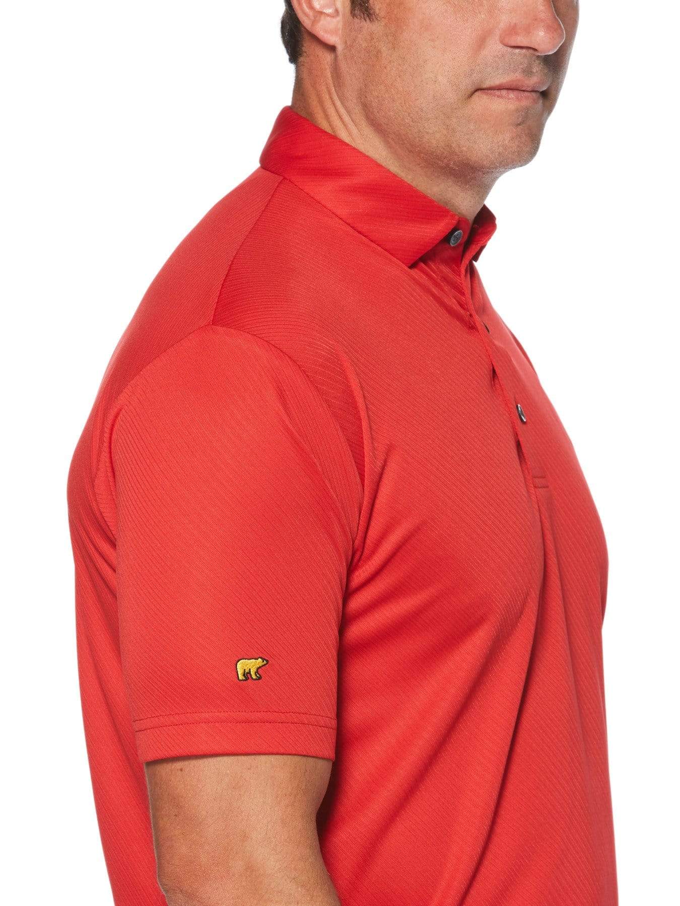 Men's Diagonal Twill Polo - Image 3