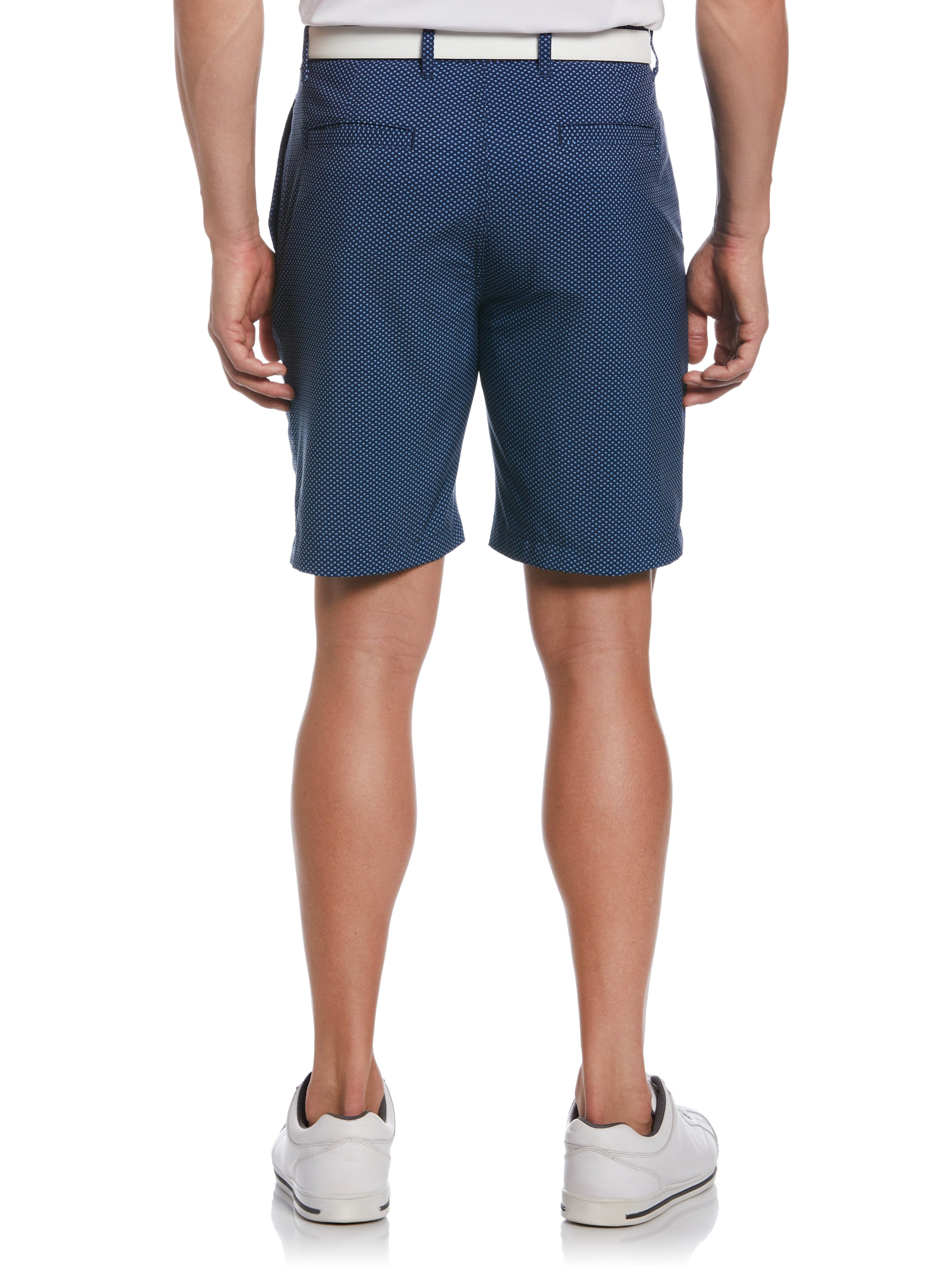 Men's Flat Front 9" Square Printed Golf Short - Image 2