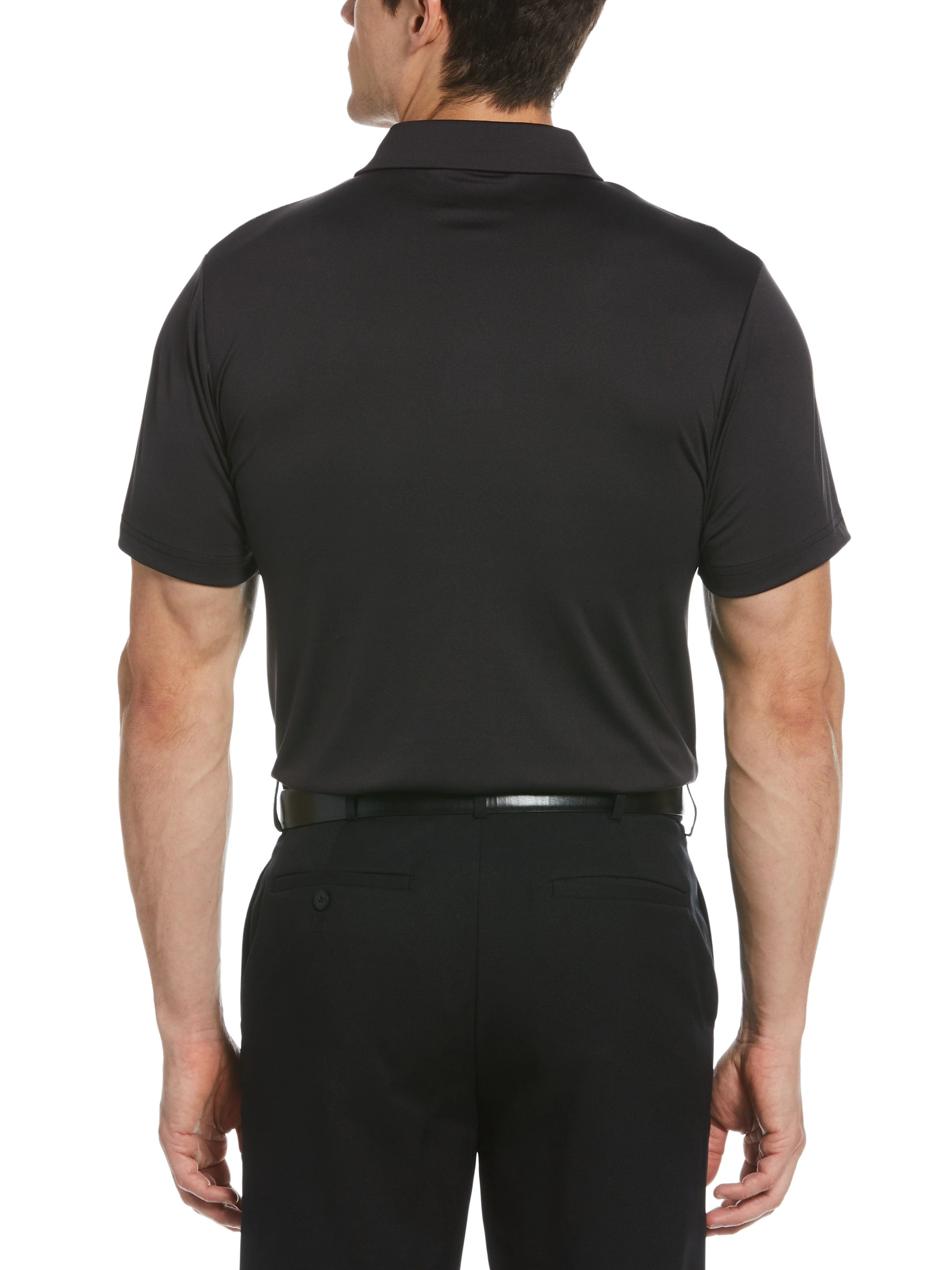 Men's Golf Linear Scenic Print Golf Polo - Image 2