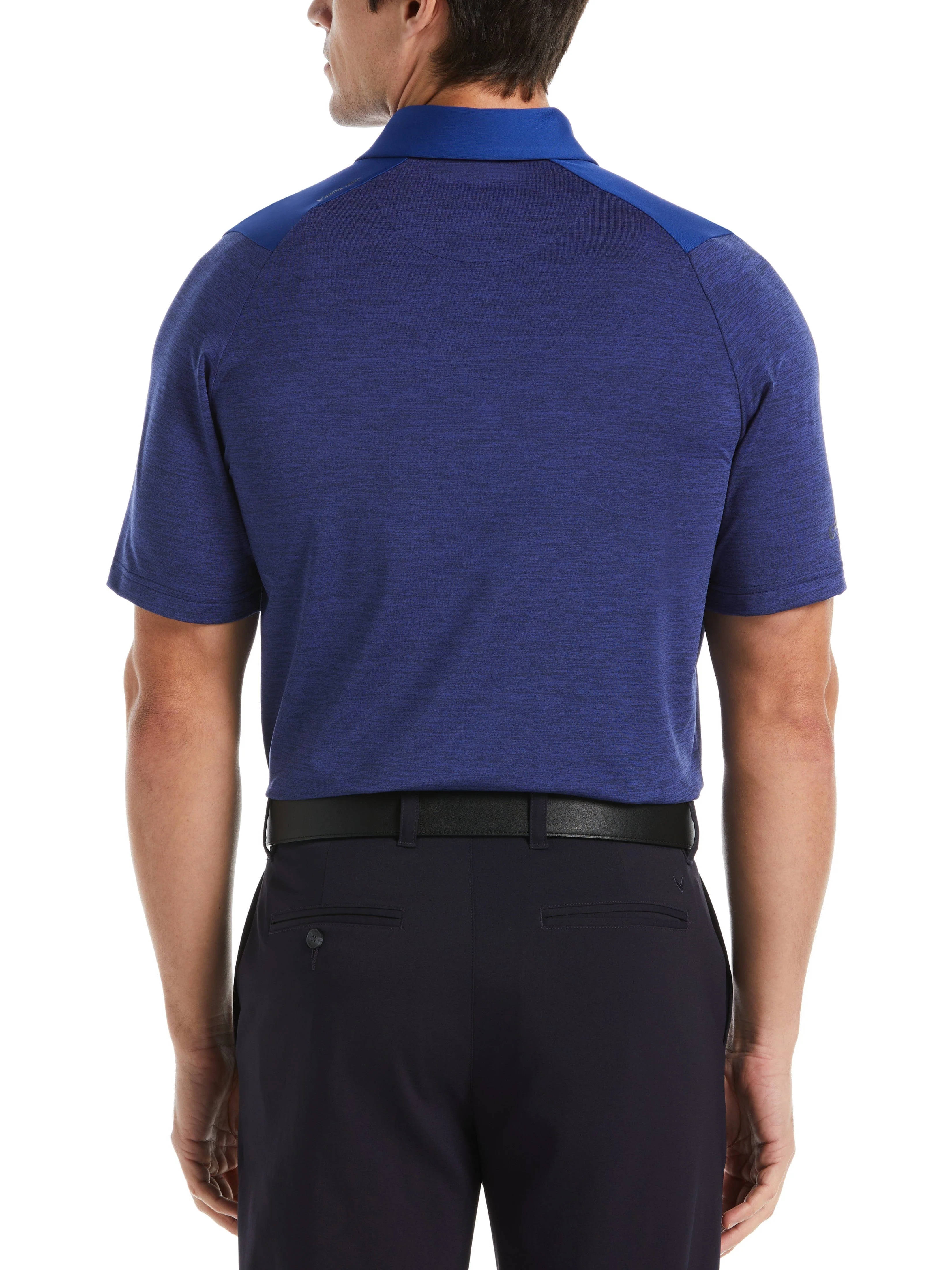 Men's Jaspe Color Block Golf Polo - Image 2