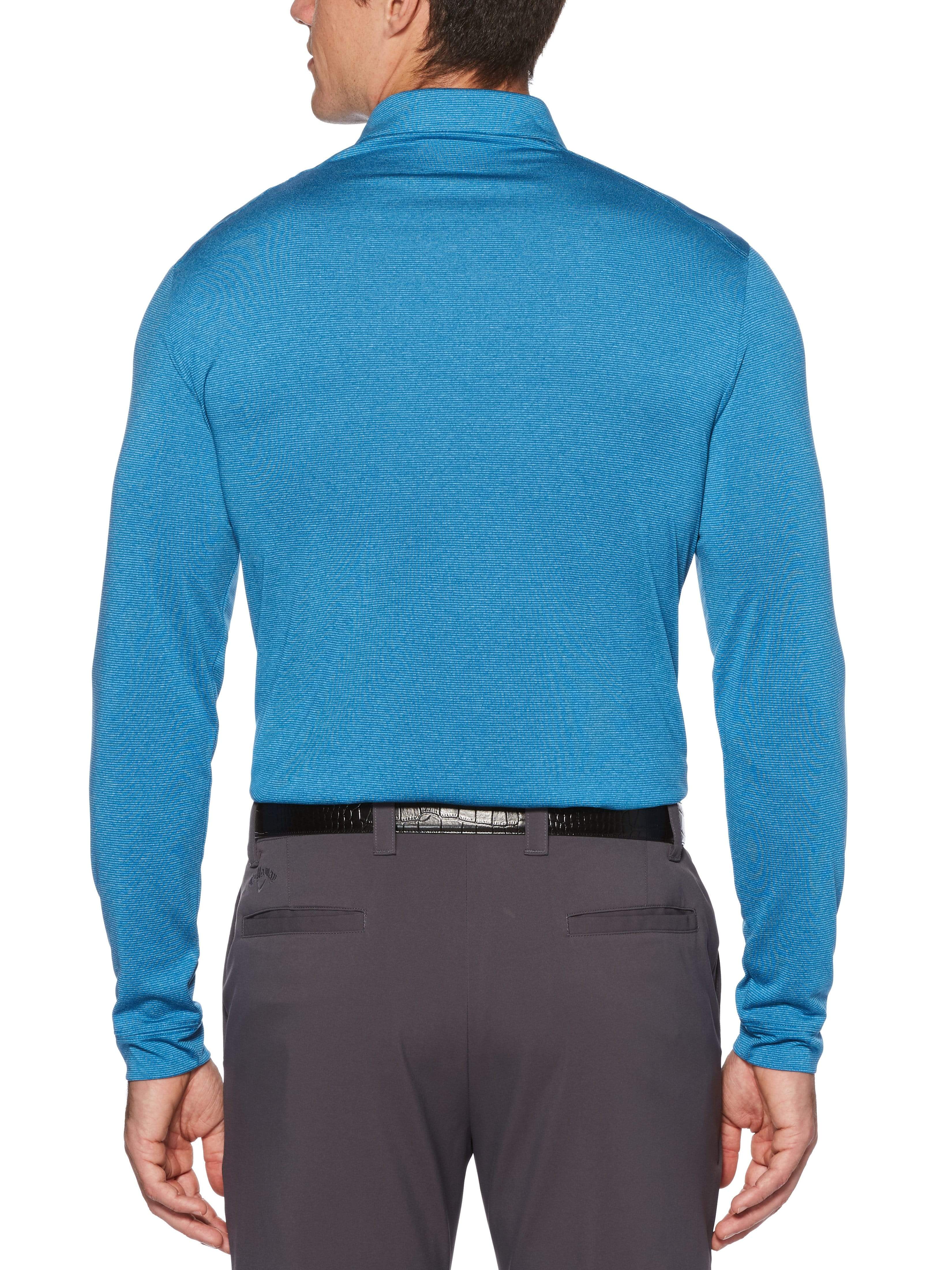 Men's Long Sleeve Knit Polo - Image 2