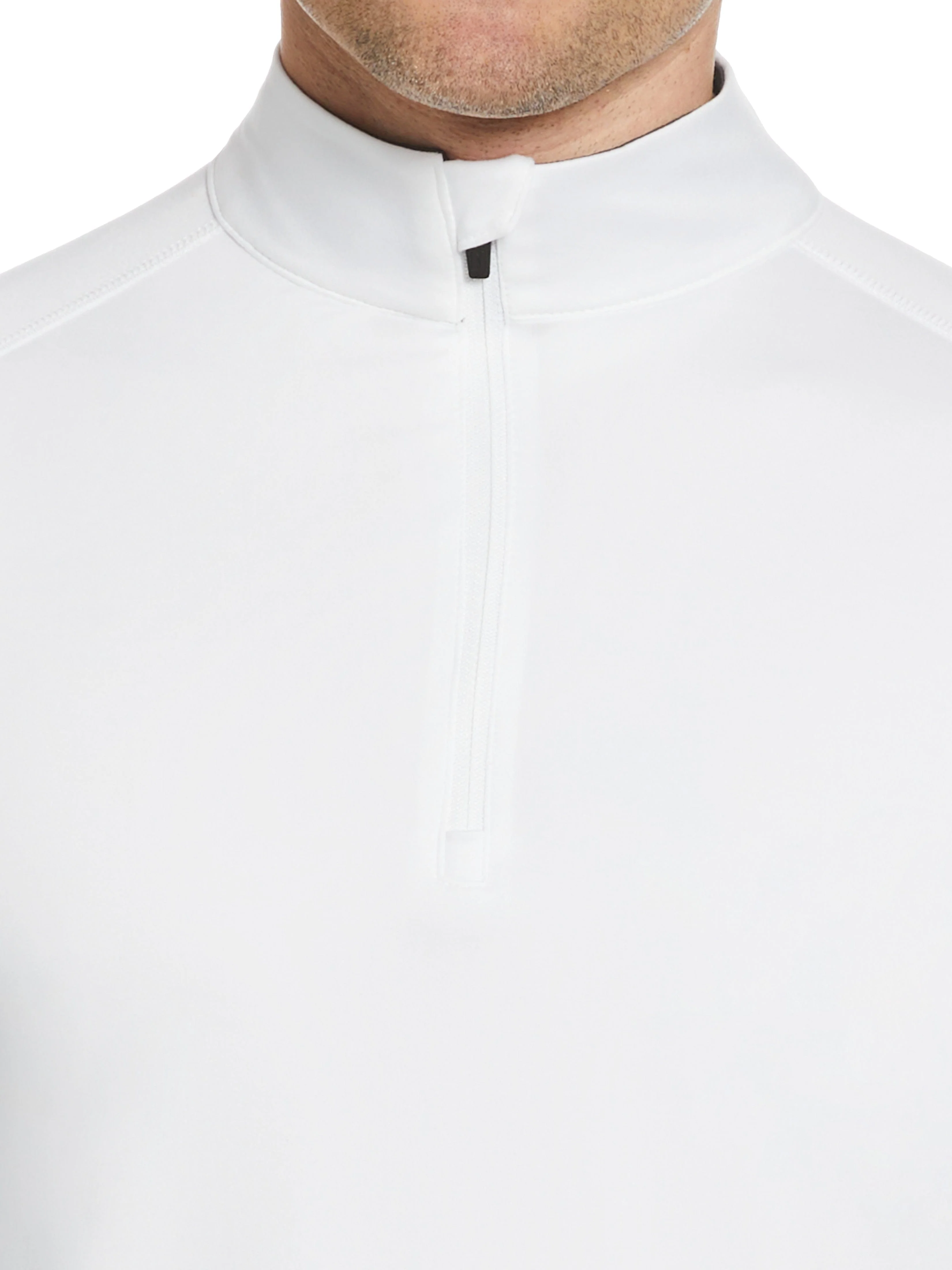 Men's Sun Protection Quarter Zip Golf Shirt - Image 4