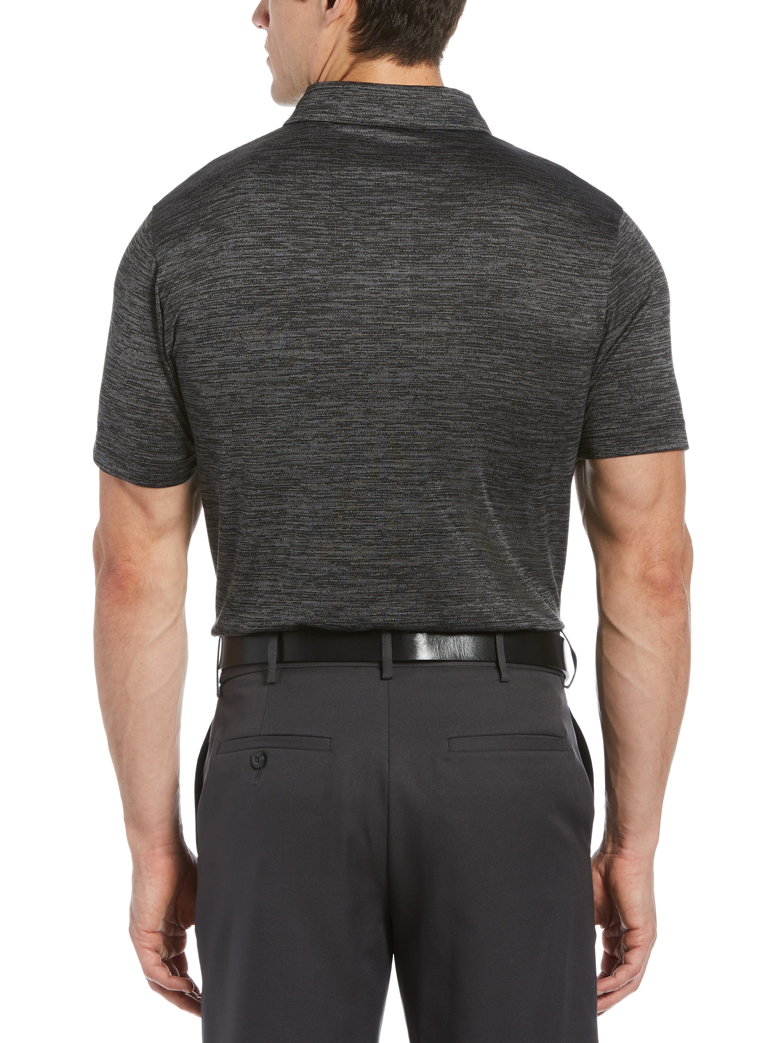 Men's Melange Golf Polo - Image 2