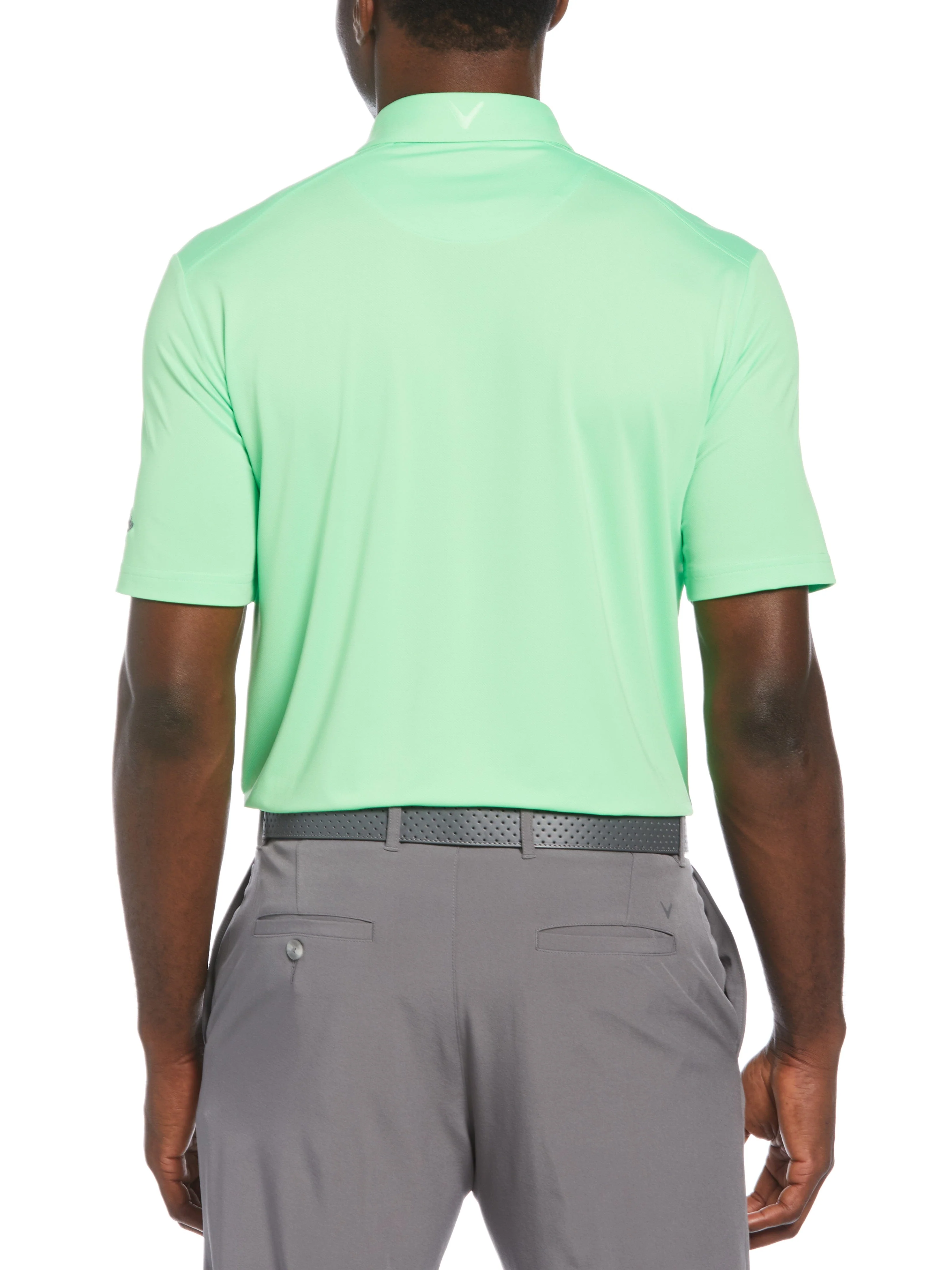 Men's Cooling Micro Hex Polo - Image 2