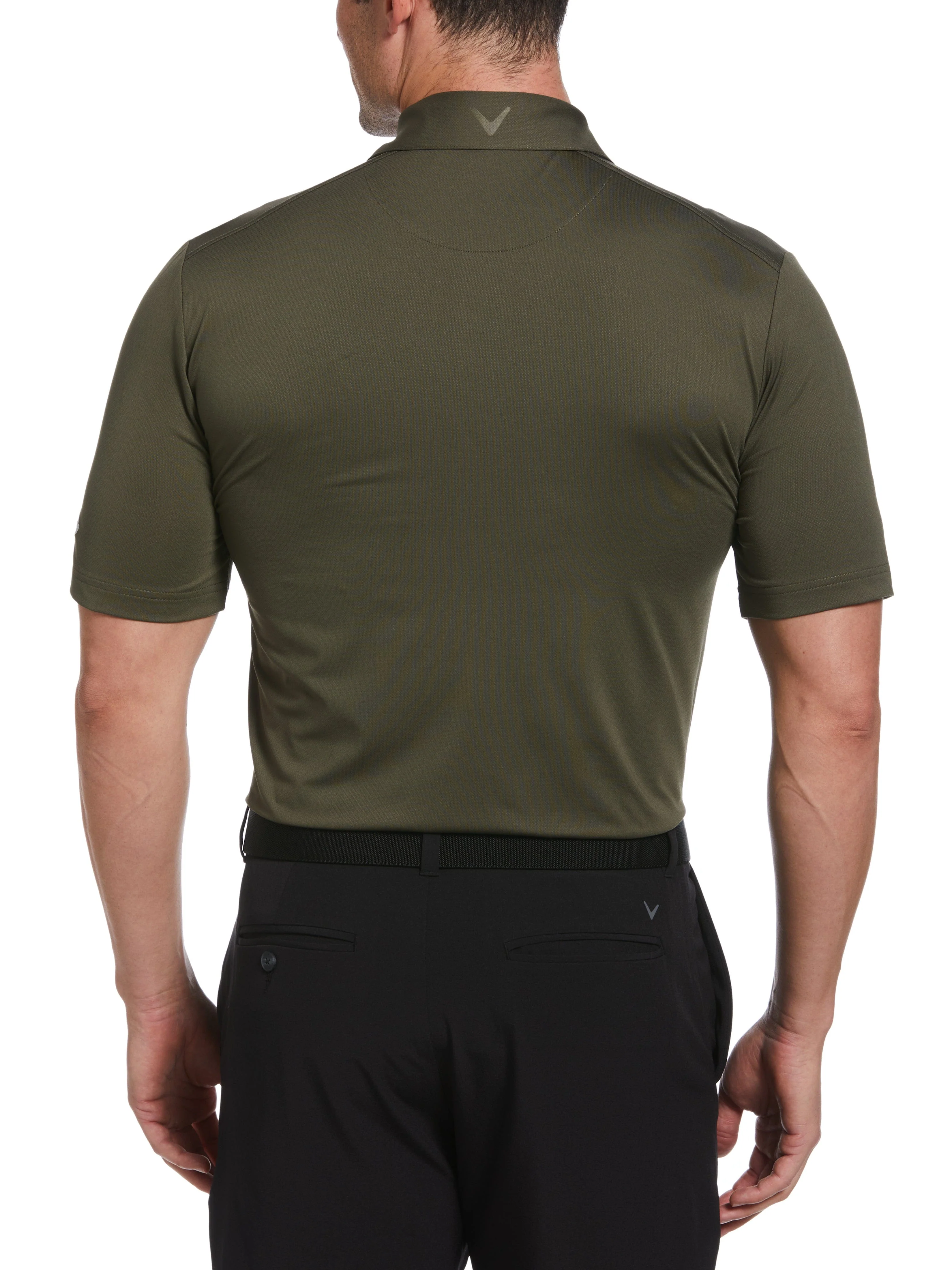 Men's Cooling Micro Hex Polo - Image 2