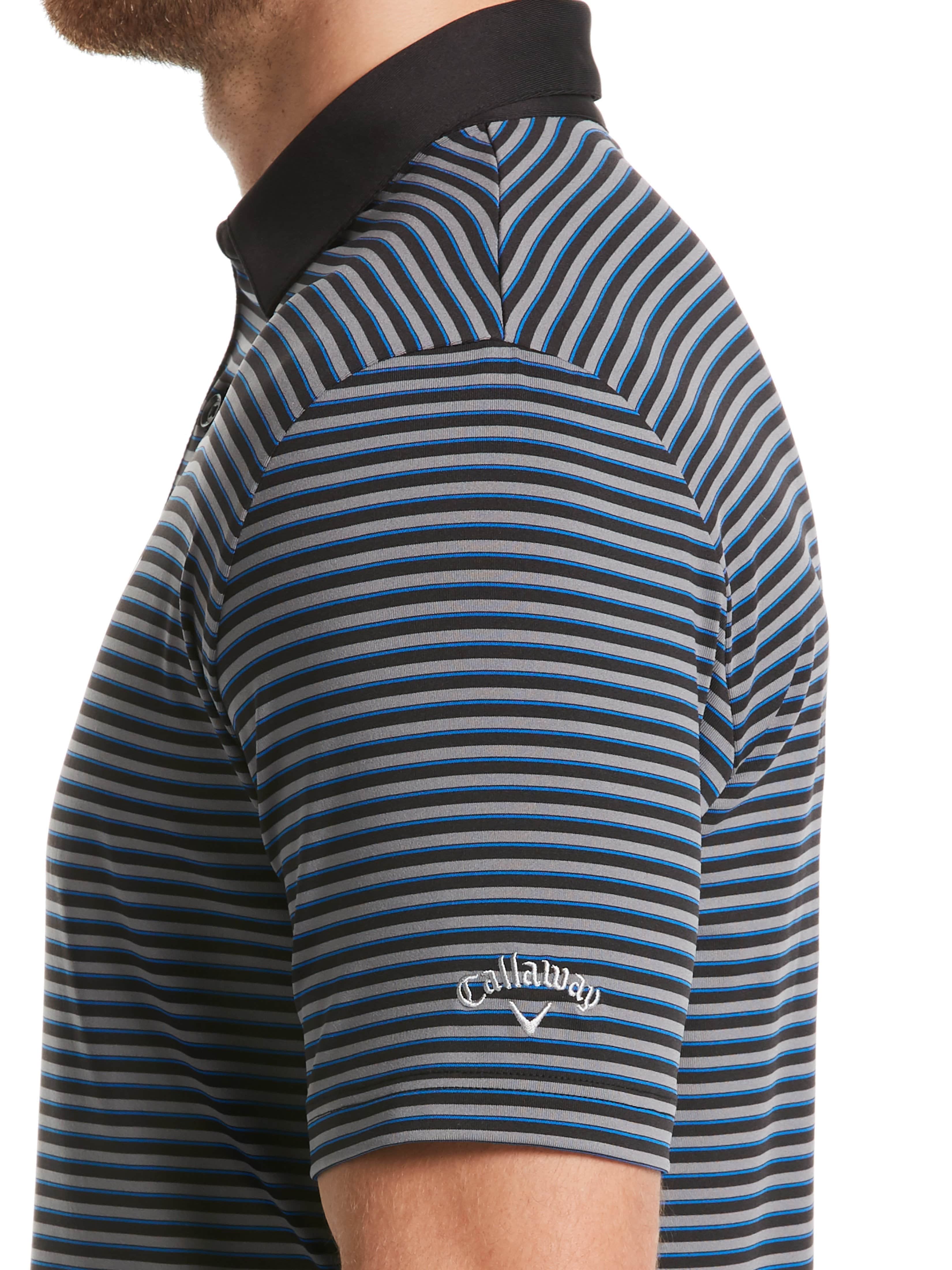 Men's 3-Color Stripe Polo - Image 3