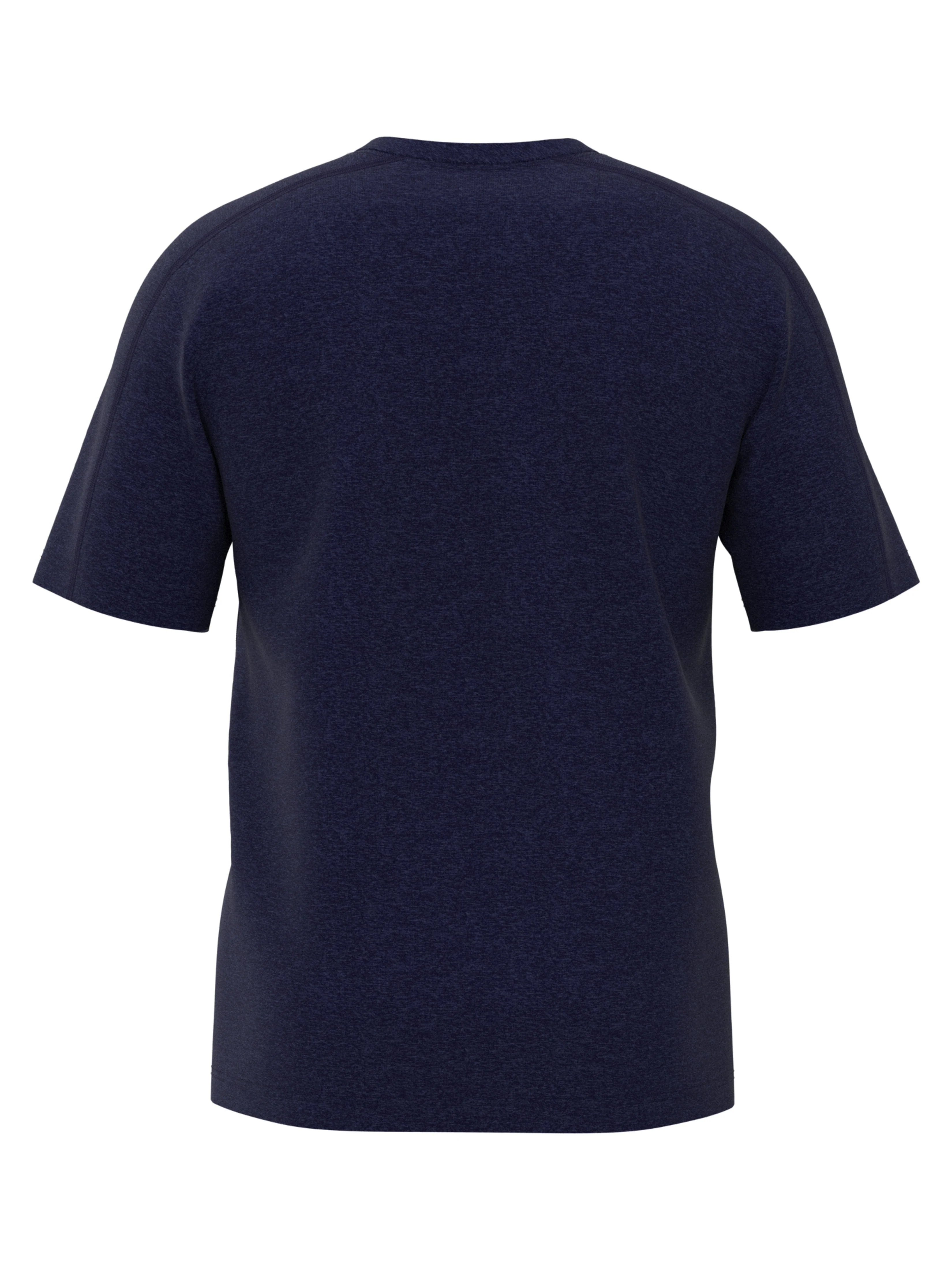 Men's Short Sleeve Heather Crew - Image 2