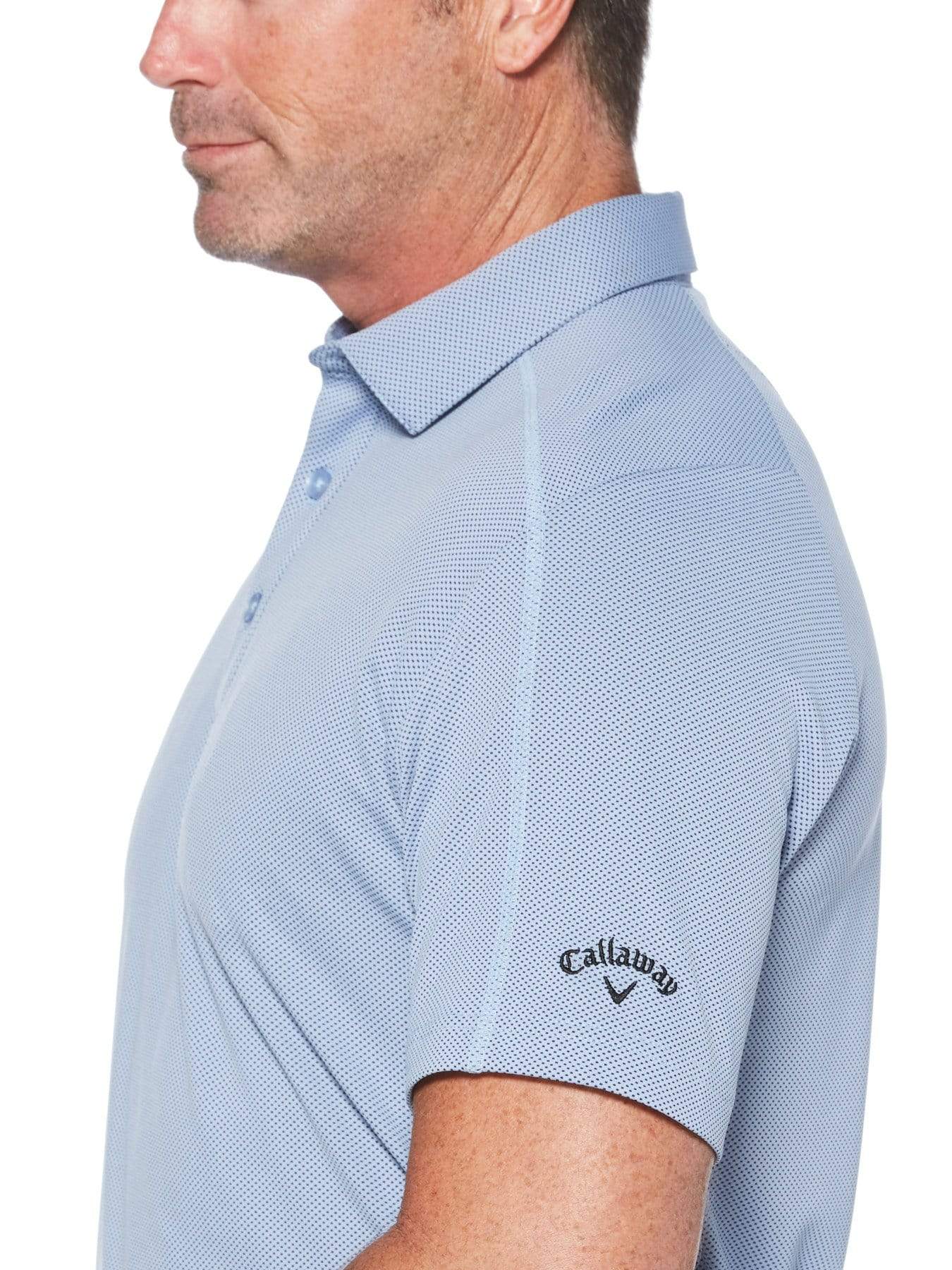 Men's Swing Tech Jacquard Polo - Image 3
