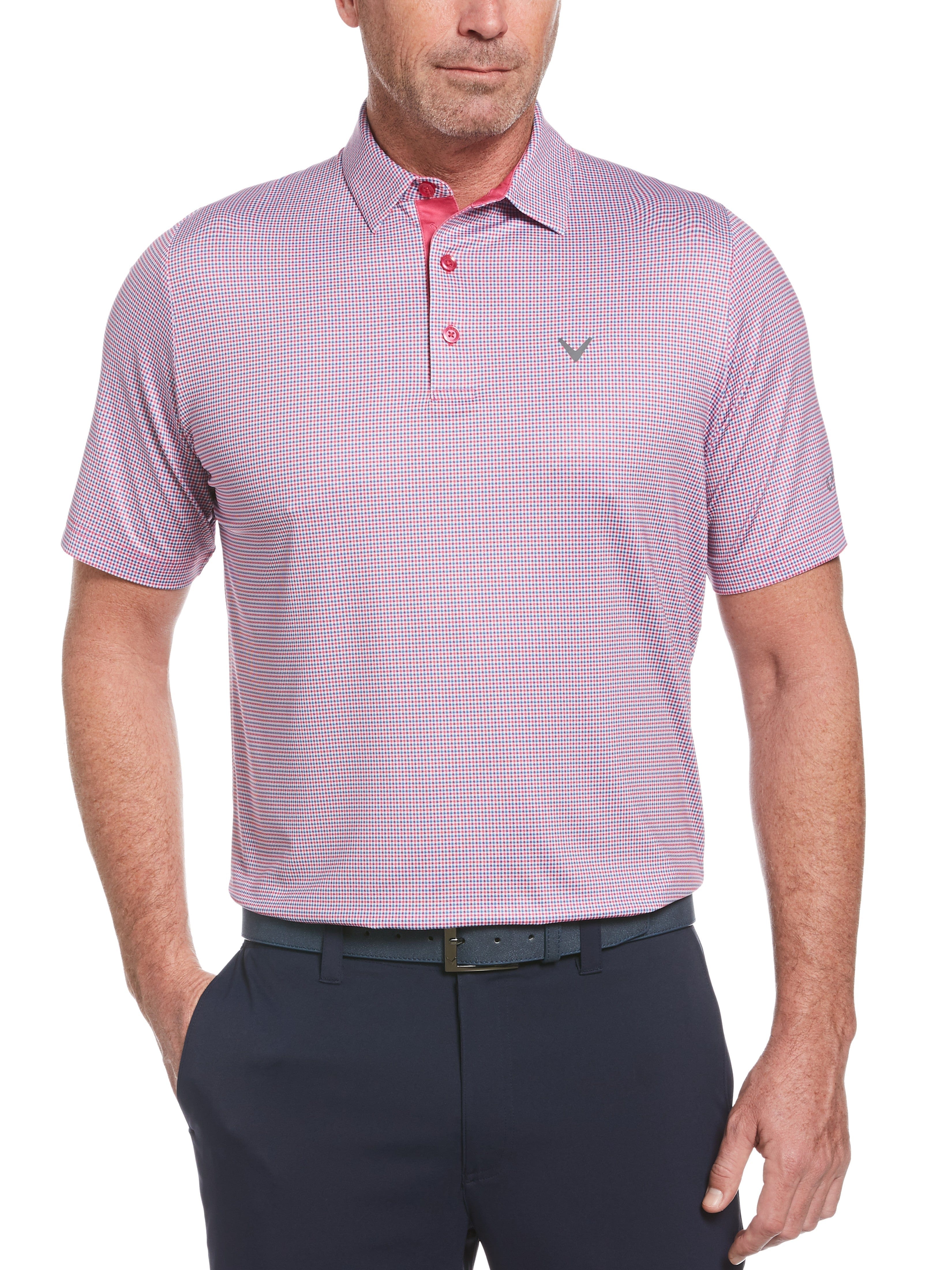 Men's Tattersall Printed Polo