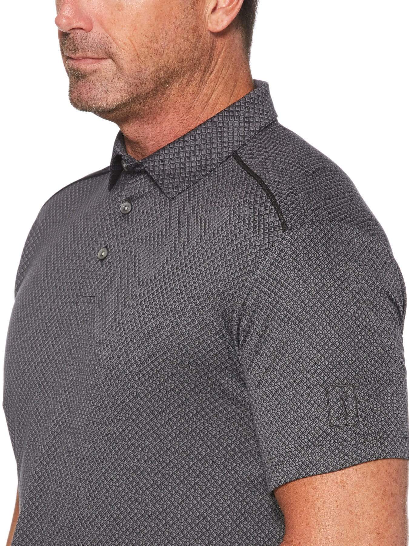 Men's Mini Argyle Jacquard Polo - Image 3