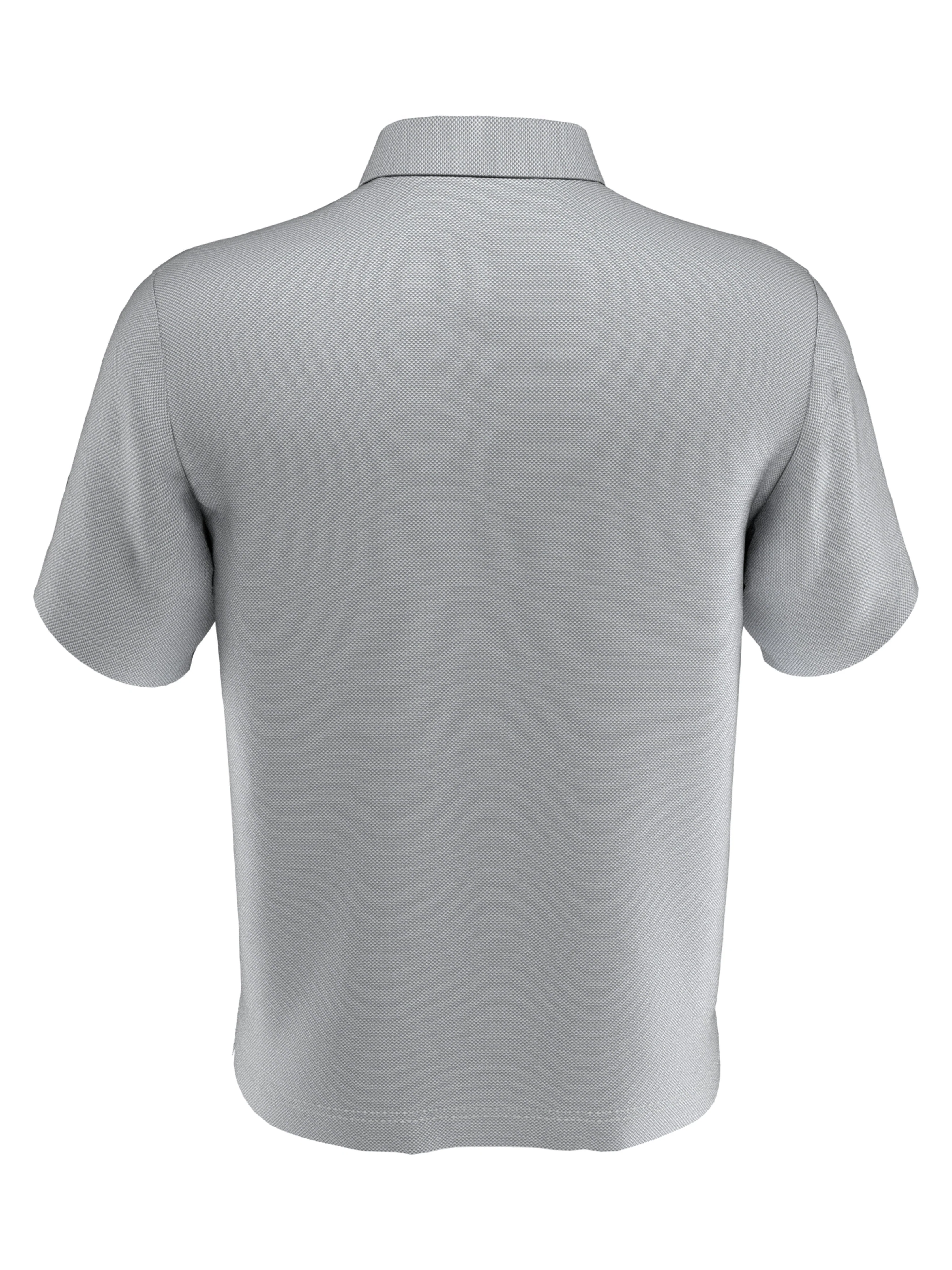 Men's Mini Geometric Jacquard Polo - Image 2