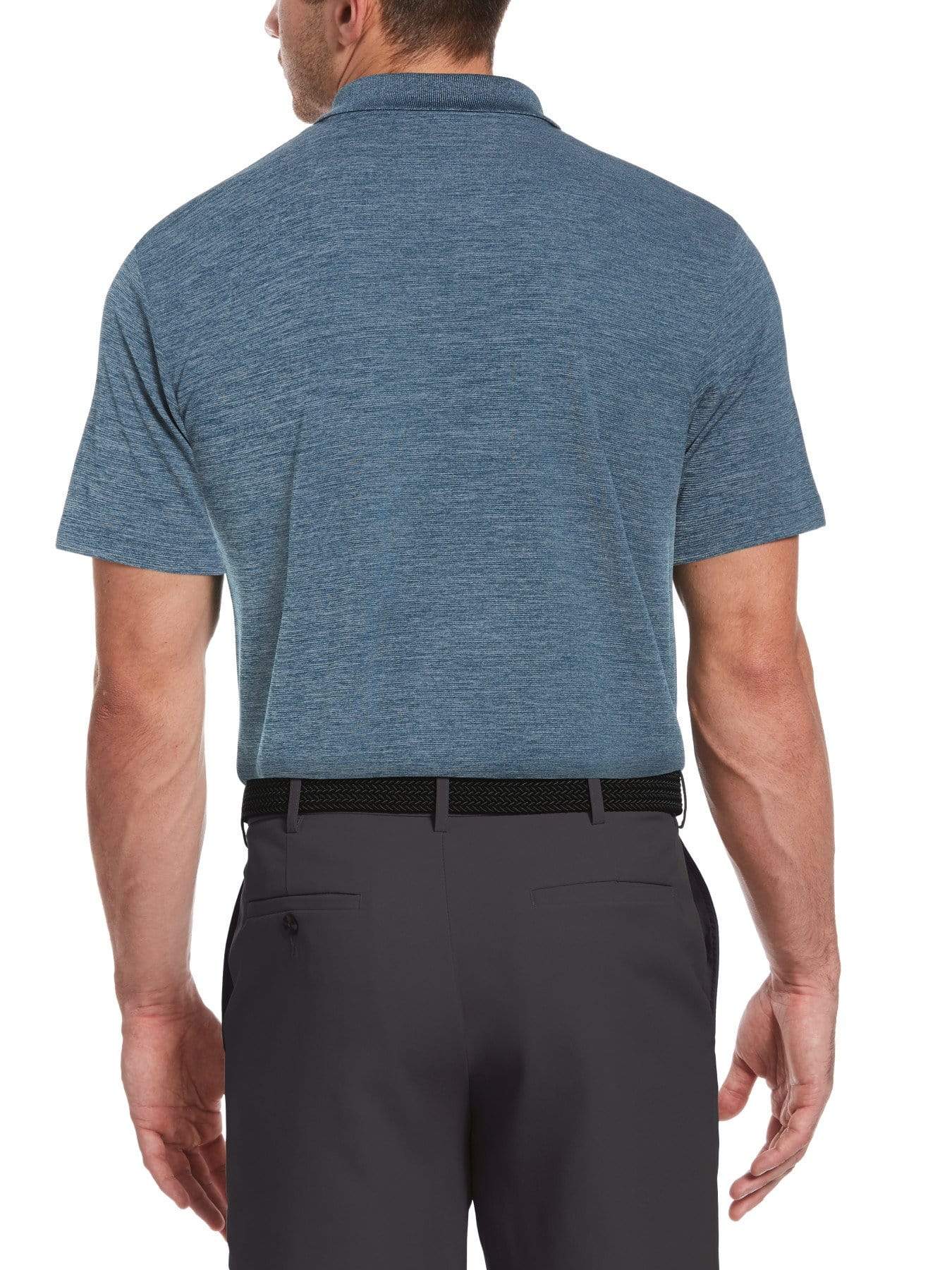 Men's Mini Ottoman Textured Polo - Image 2
