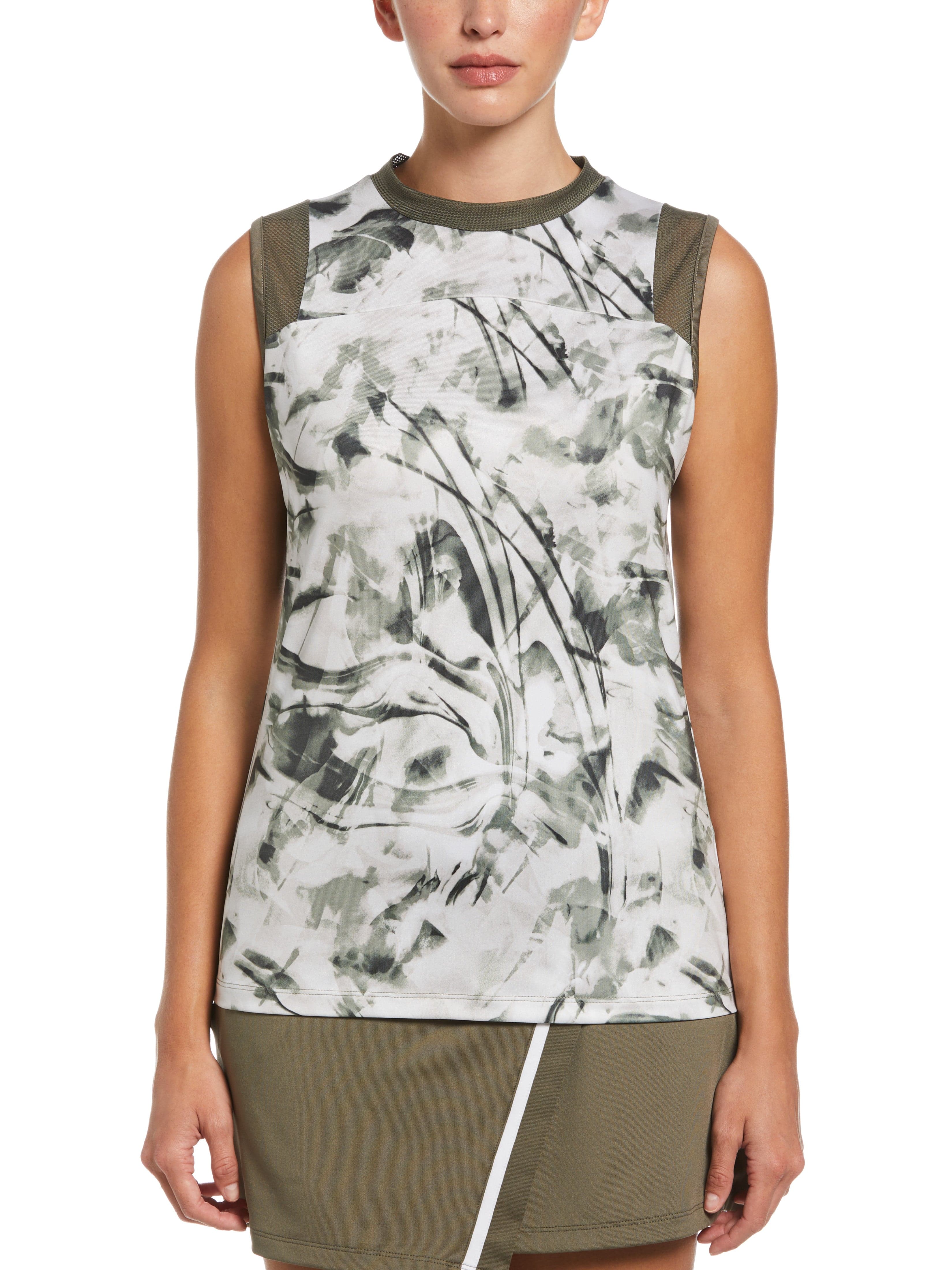 Nature Print Golf Shirt