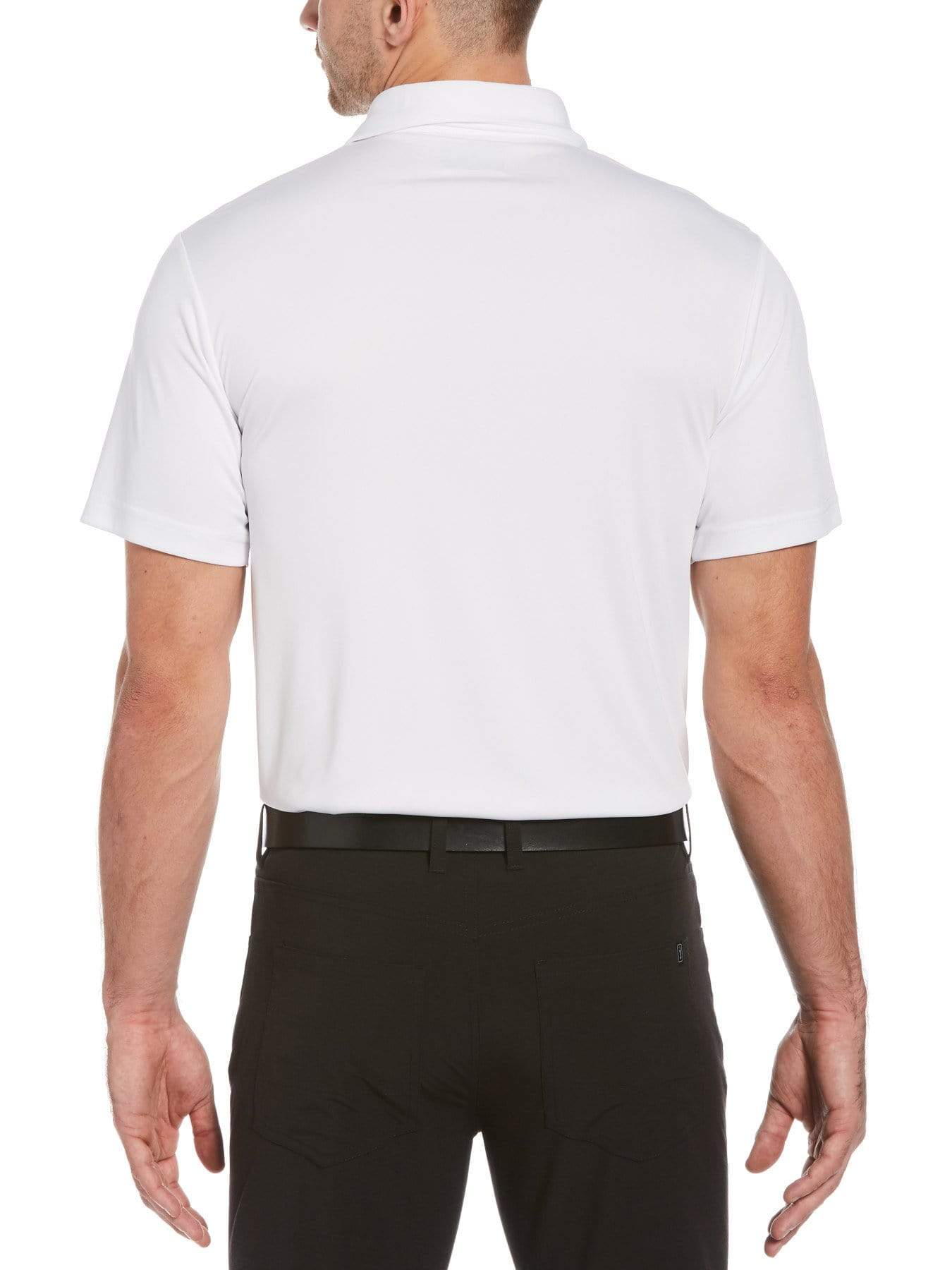 Men's Oversized Plaid Print Golf Polo - Image 2