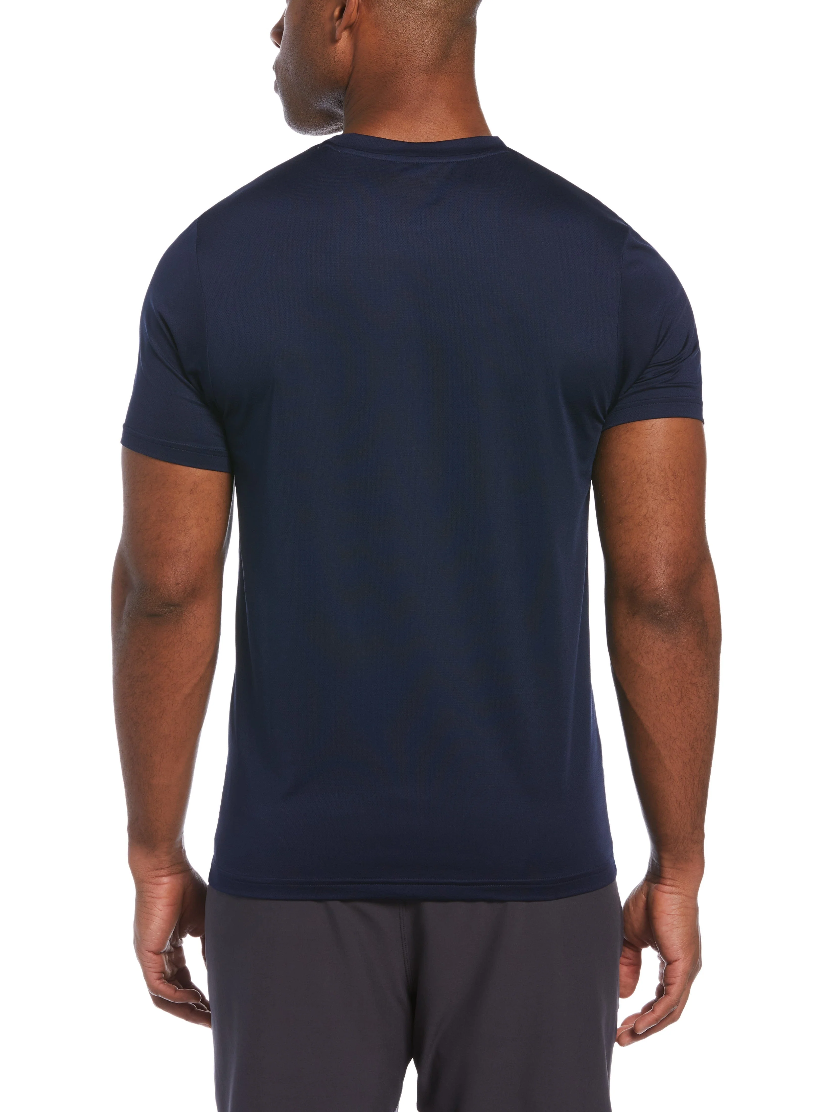 Men's Paint Splatter Printed Tennis Tee - Image 2