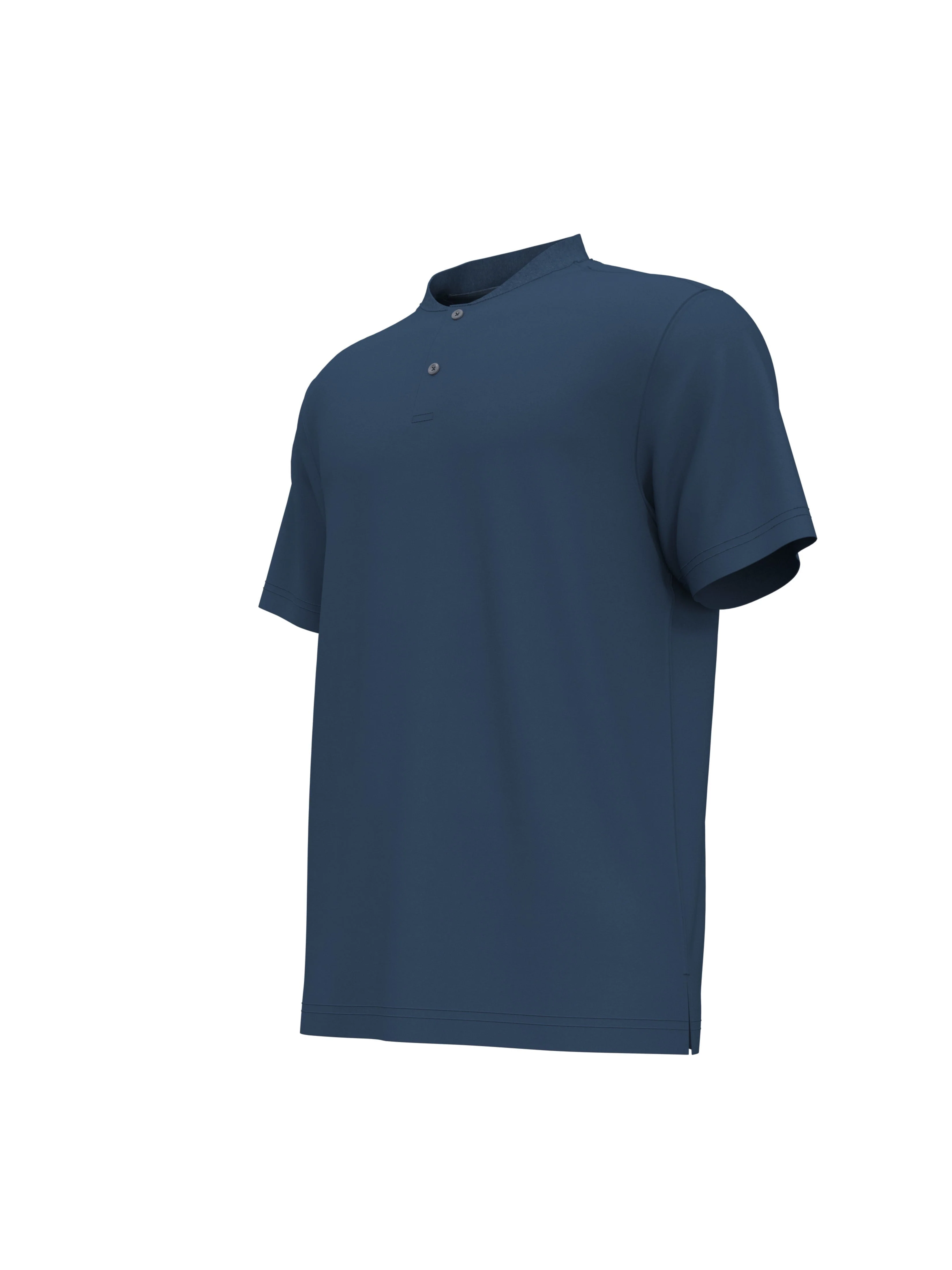 Men's Pique Polo with Casual Collar - Image 3