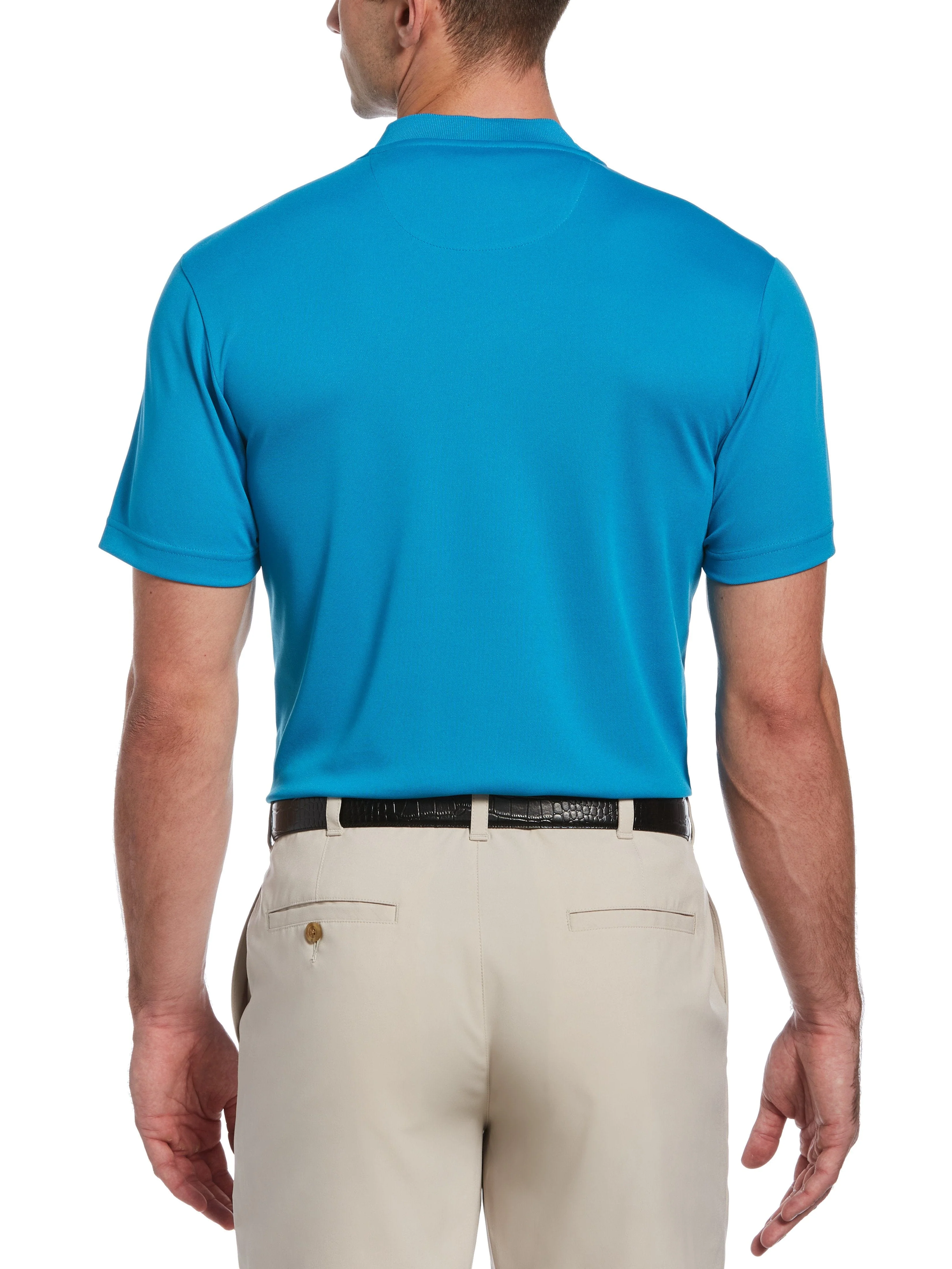 Men's Pique Polo with Casual Collar - Image 2