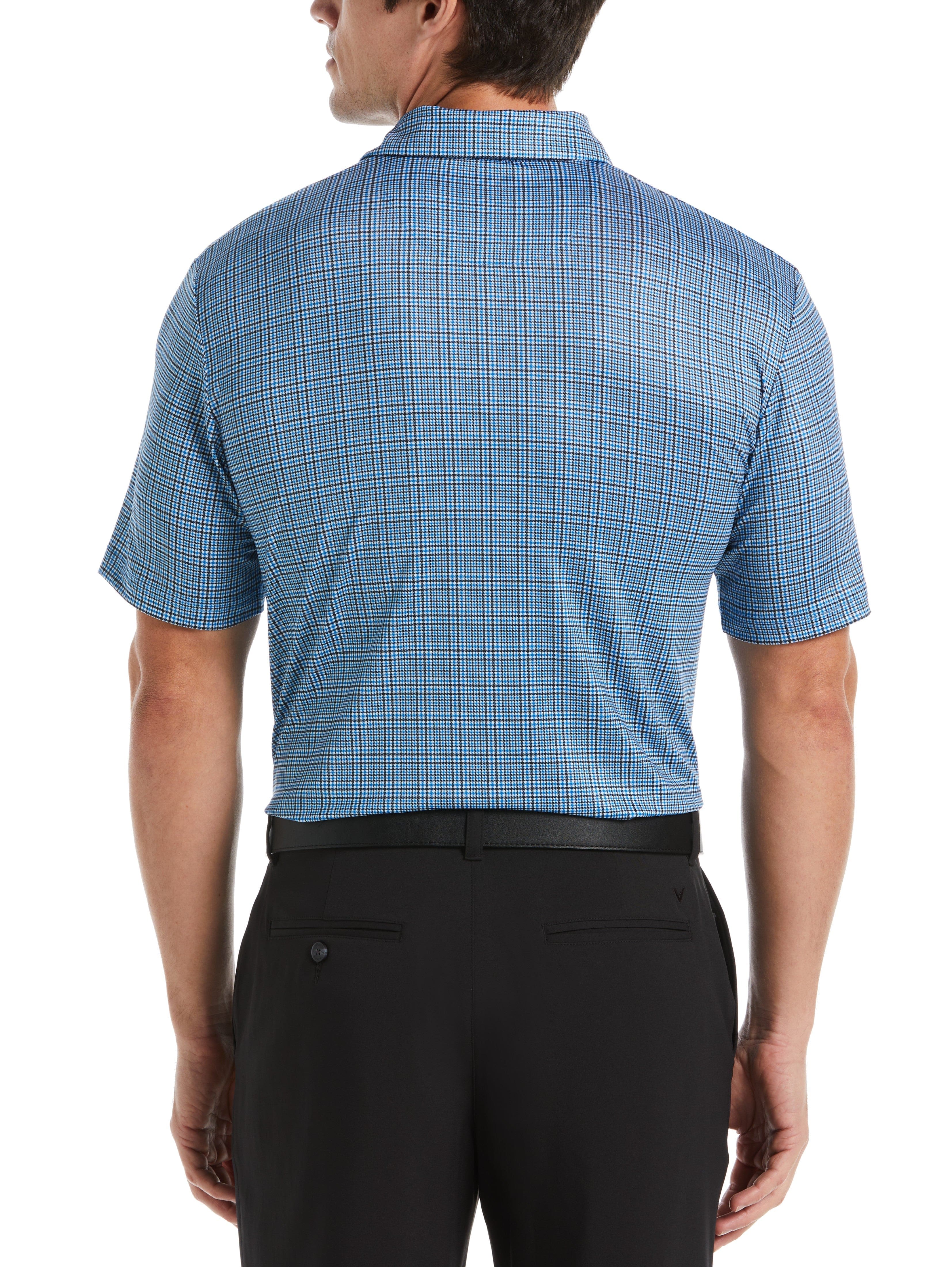 Men's Plaid Golf Polo - Image 2