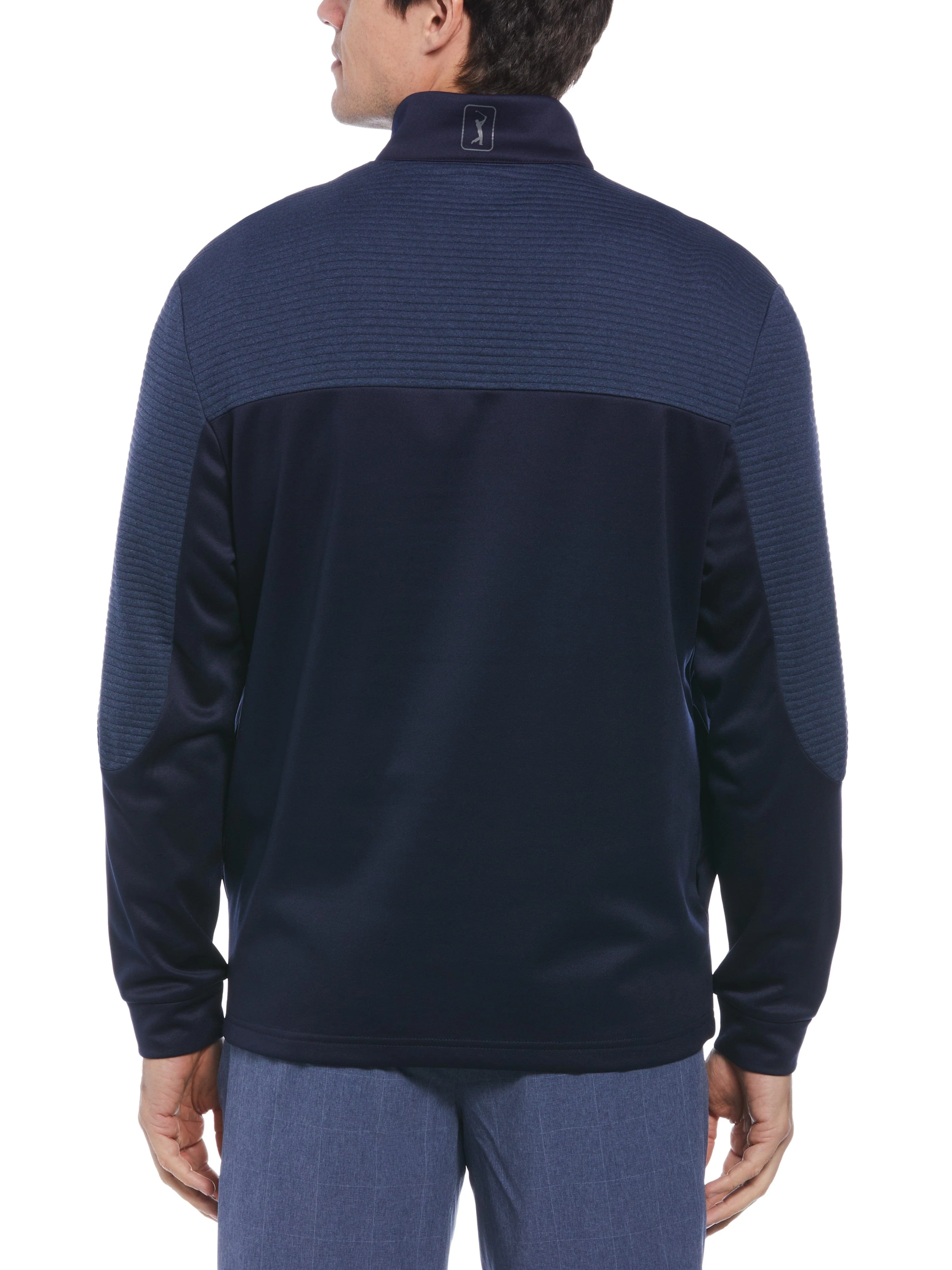 Men's Pro Ottoman Quarter Zip Golf Jacket - Image 2