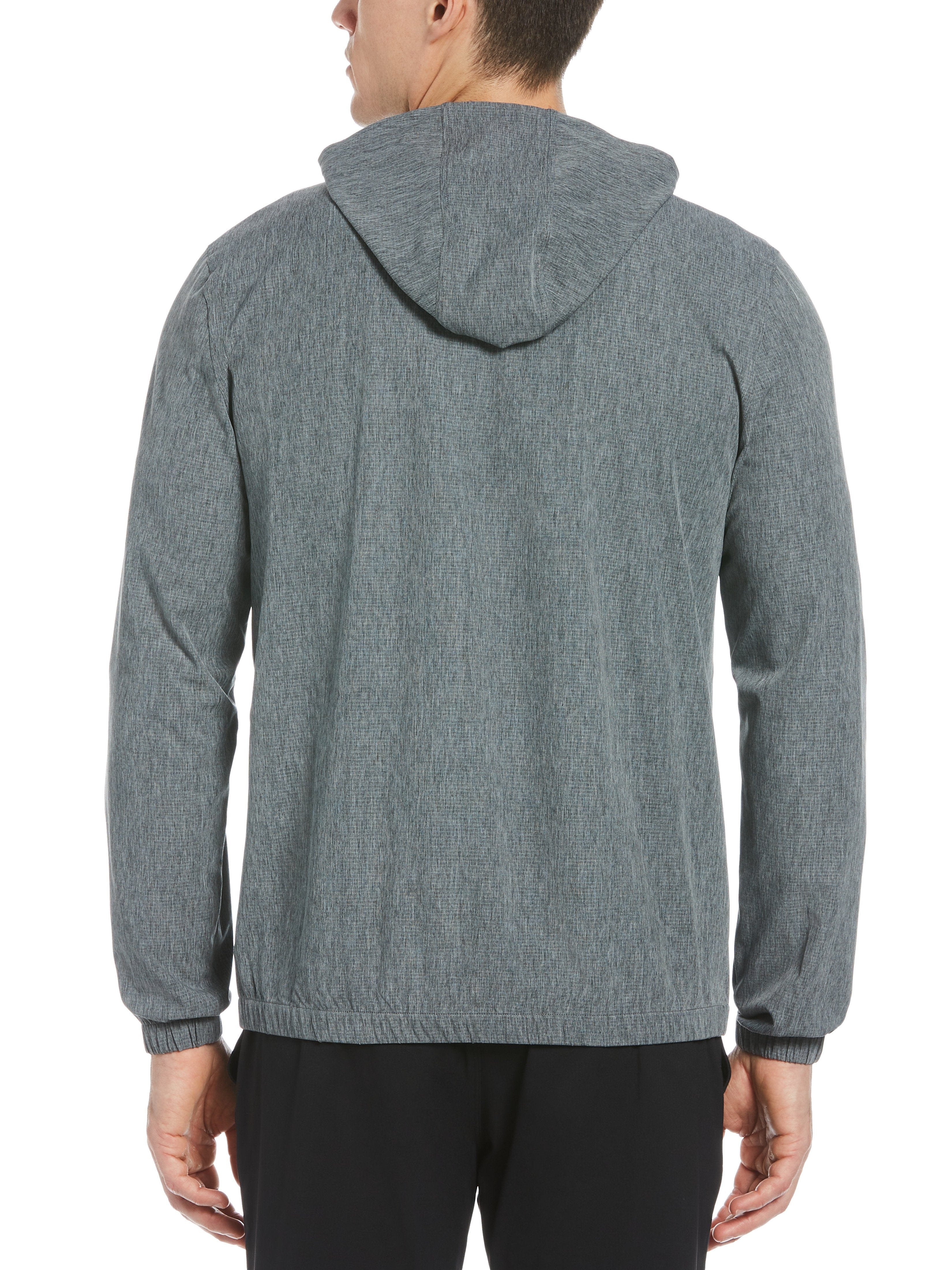 Men's Quarter Zip Hooded Golf Windshirt - Image 2