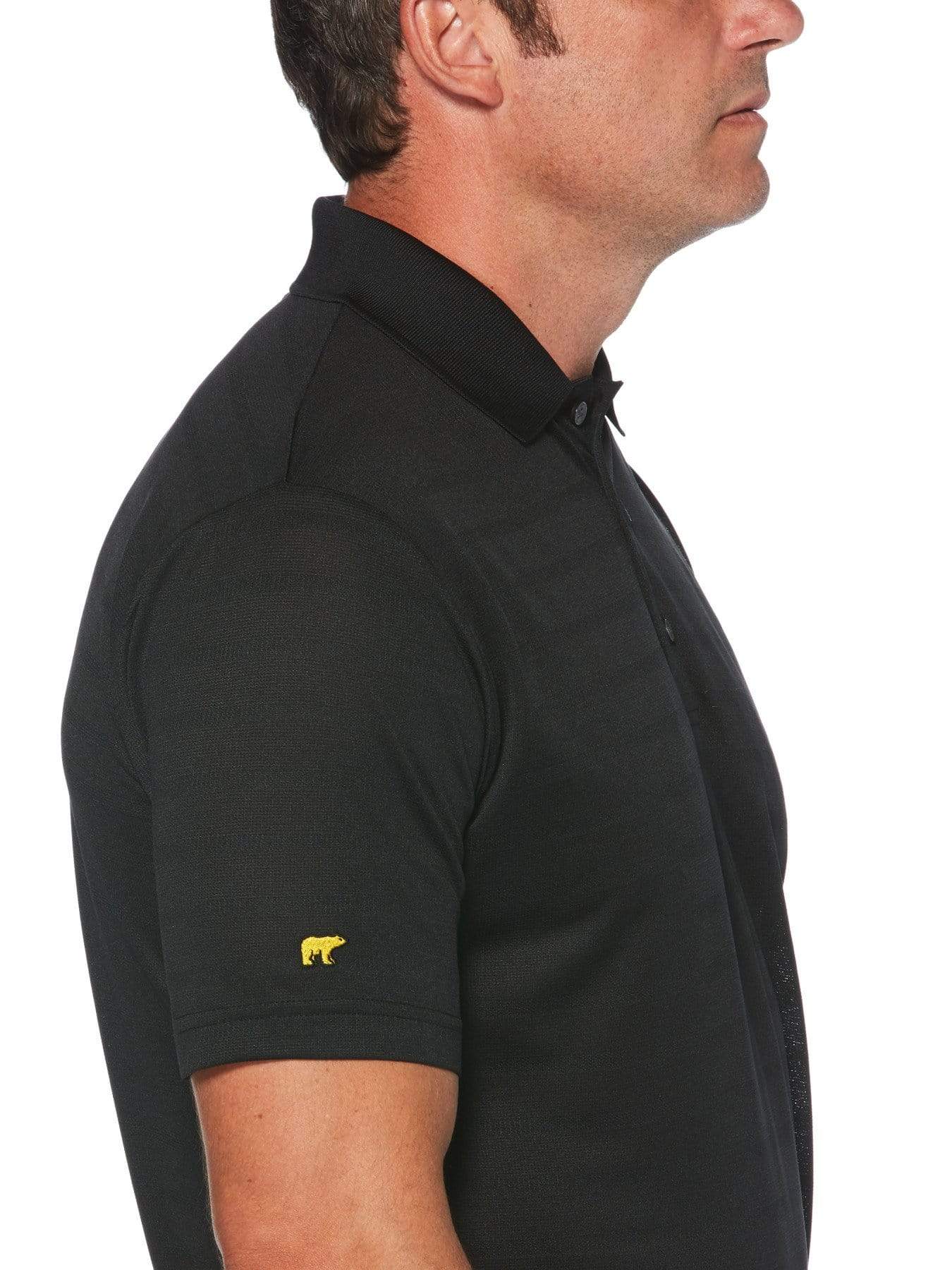 Men's Shadow Textured Polo - Image 3