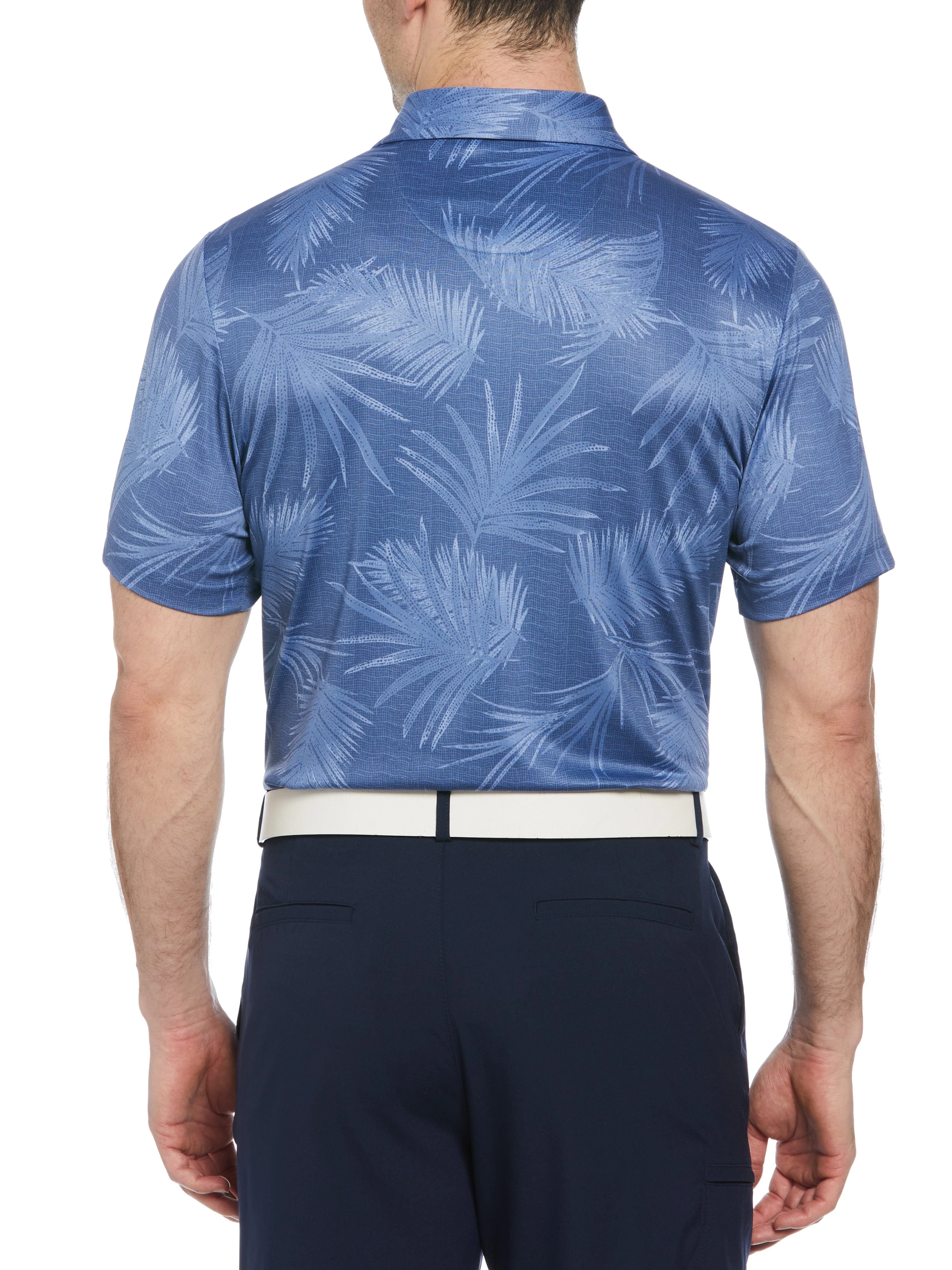 Men's Short Sleeve Vacation Print Polo - Image 2
