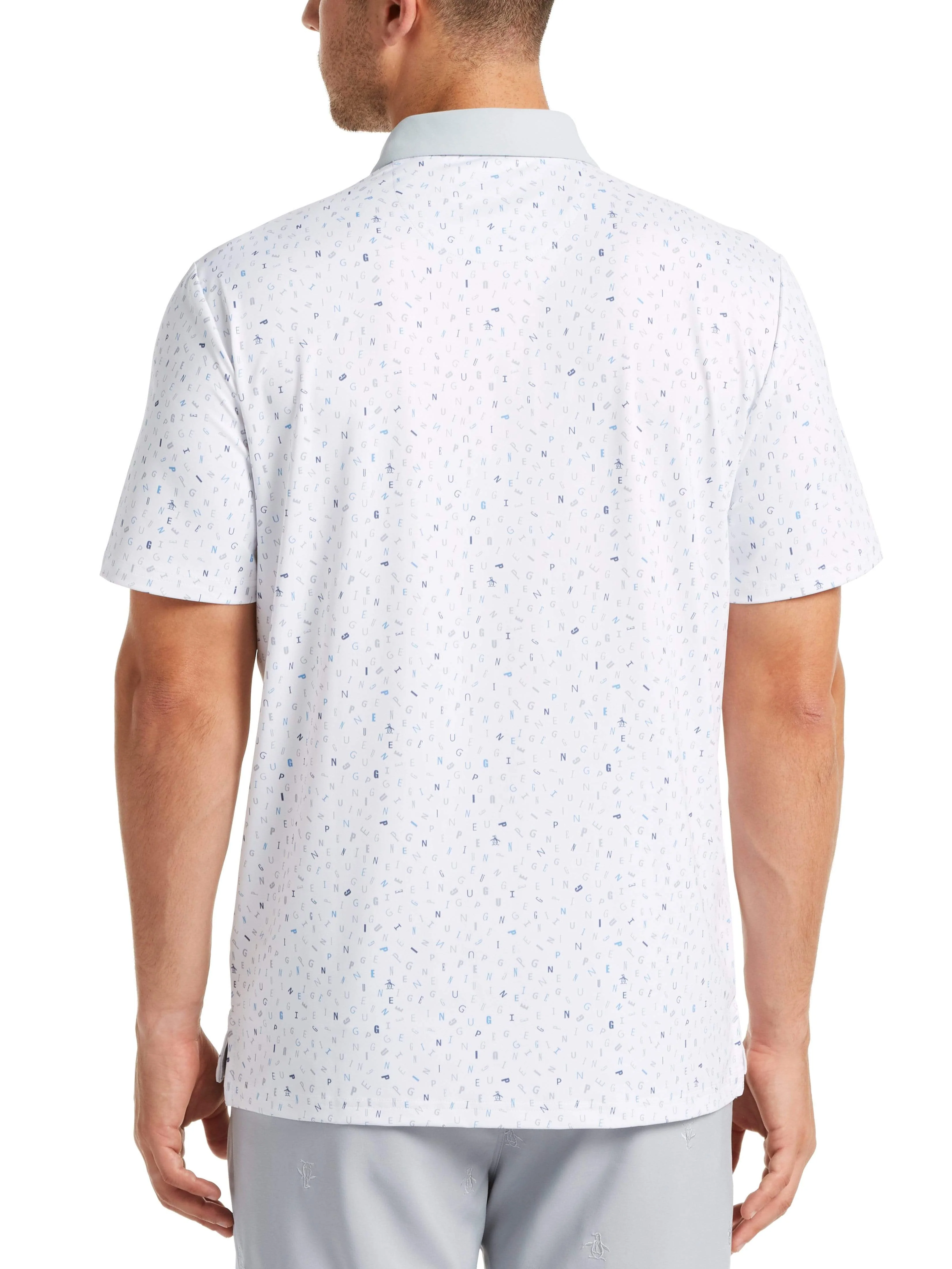 Men's Spelling Pete Golf Polo - Image 2
