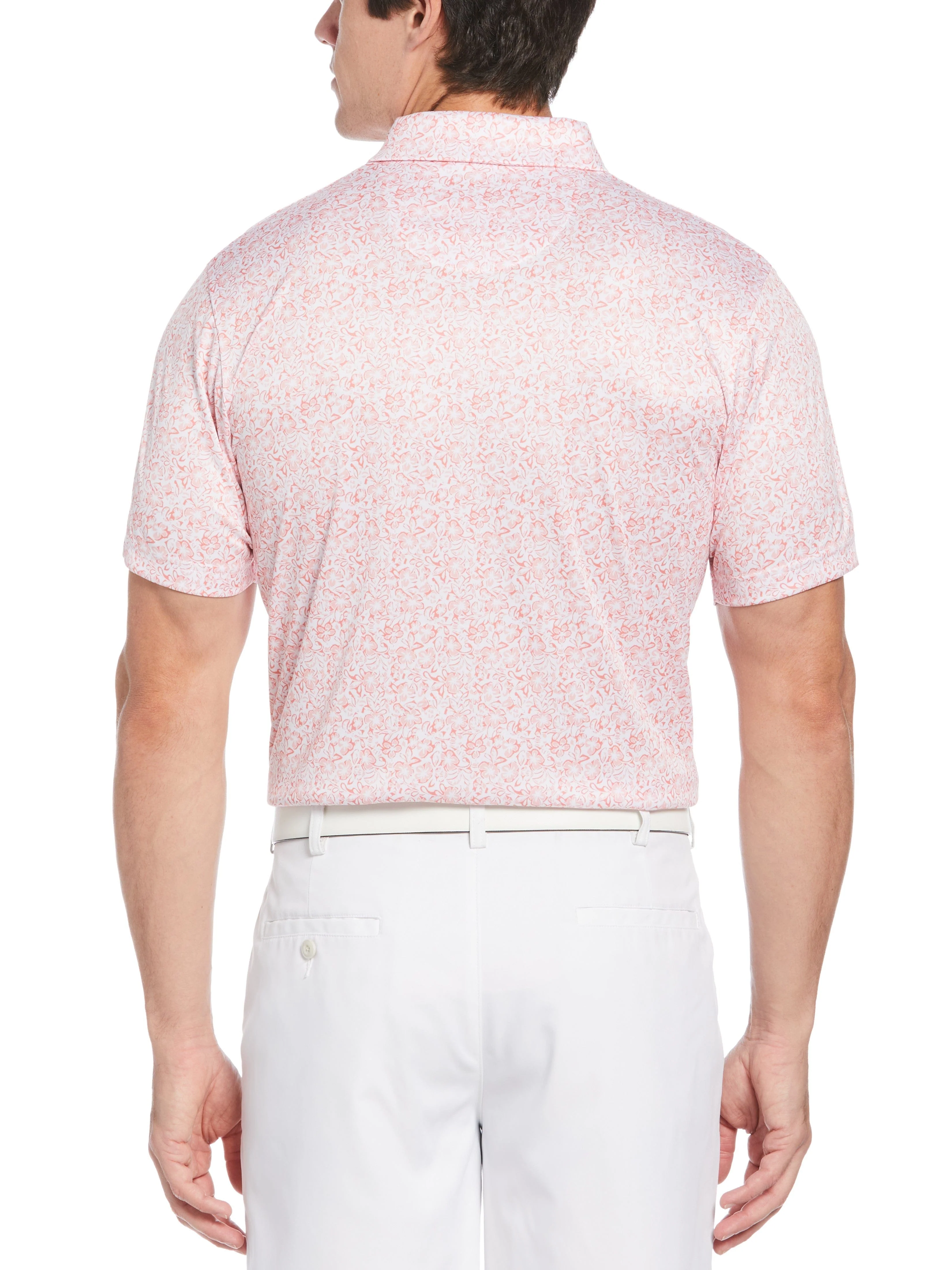 Men's Vacation Floral Print Golf Polo - Image 2