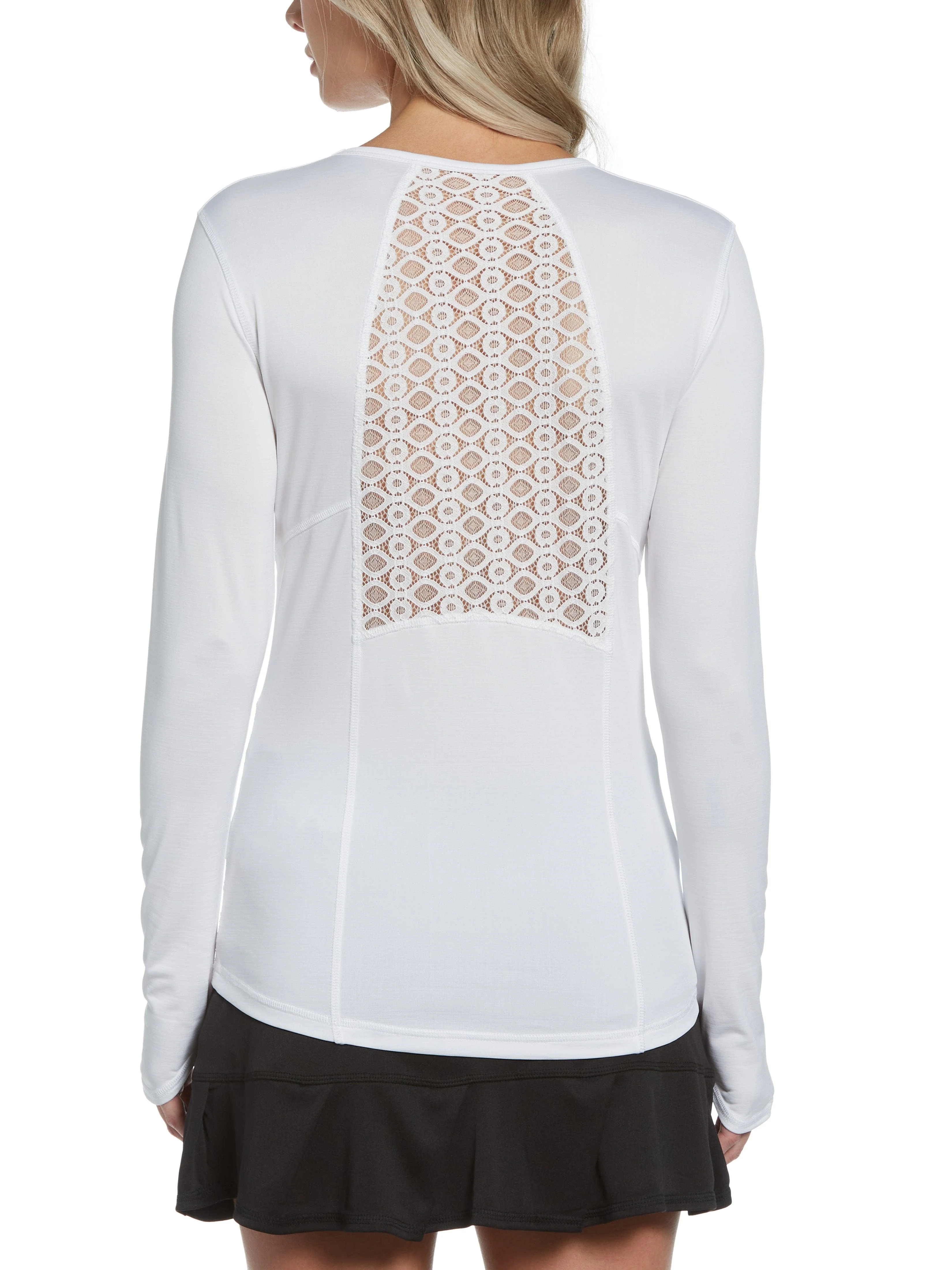 Women's Sun Protection Top with Active Lace Inserts - Image 2