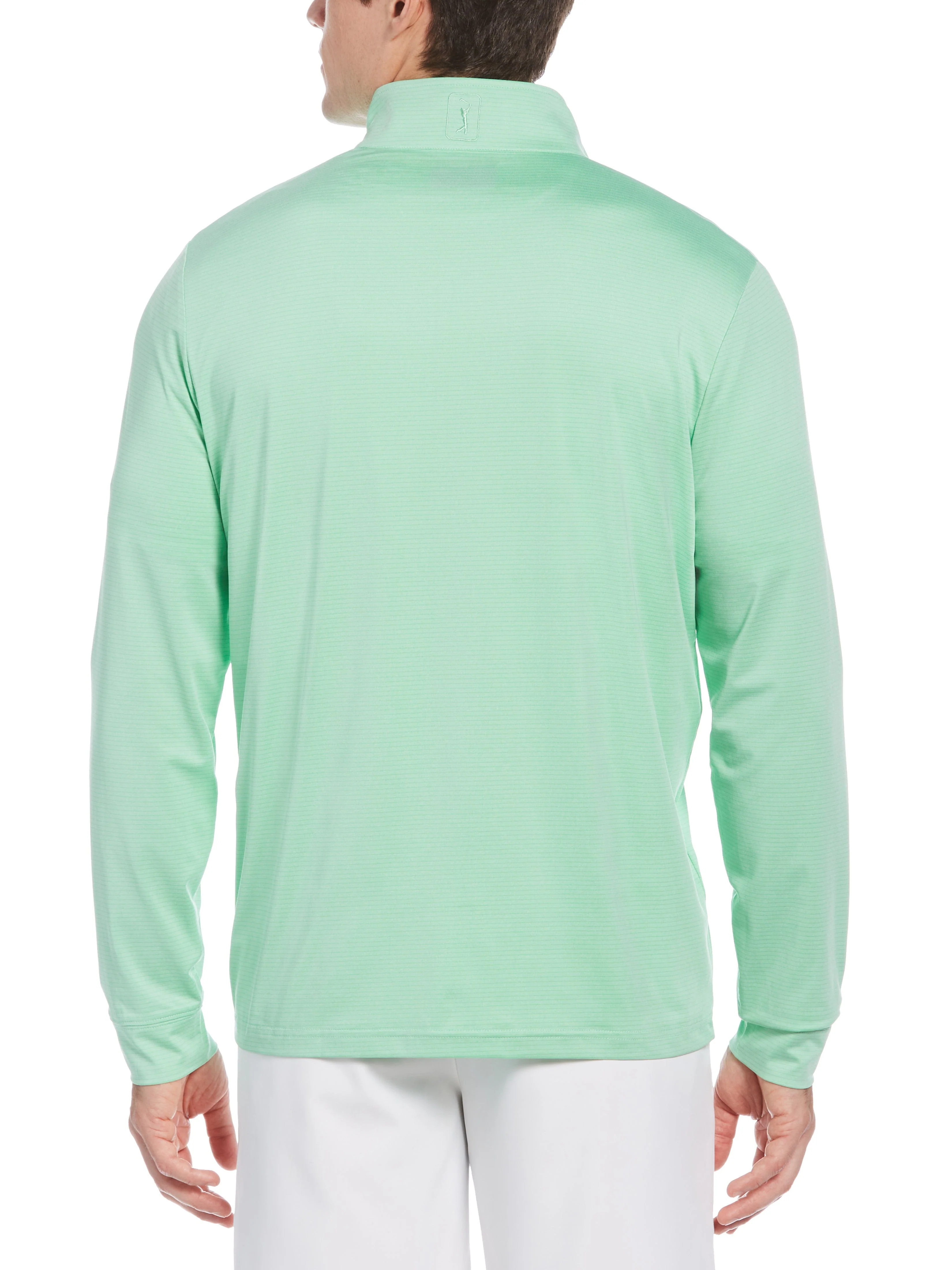 Men's Sun Shade Stretch Quarter Zip Golf Pullover - Image 2