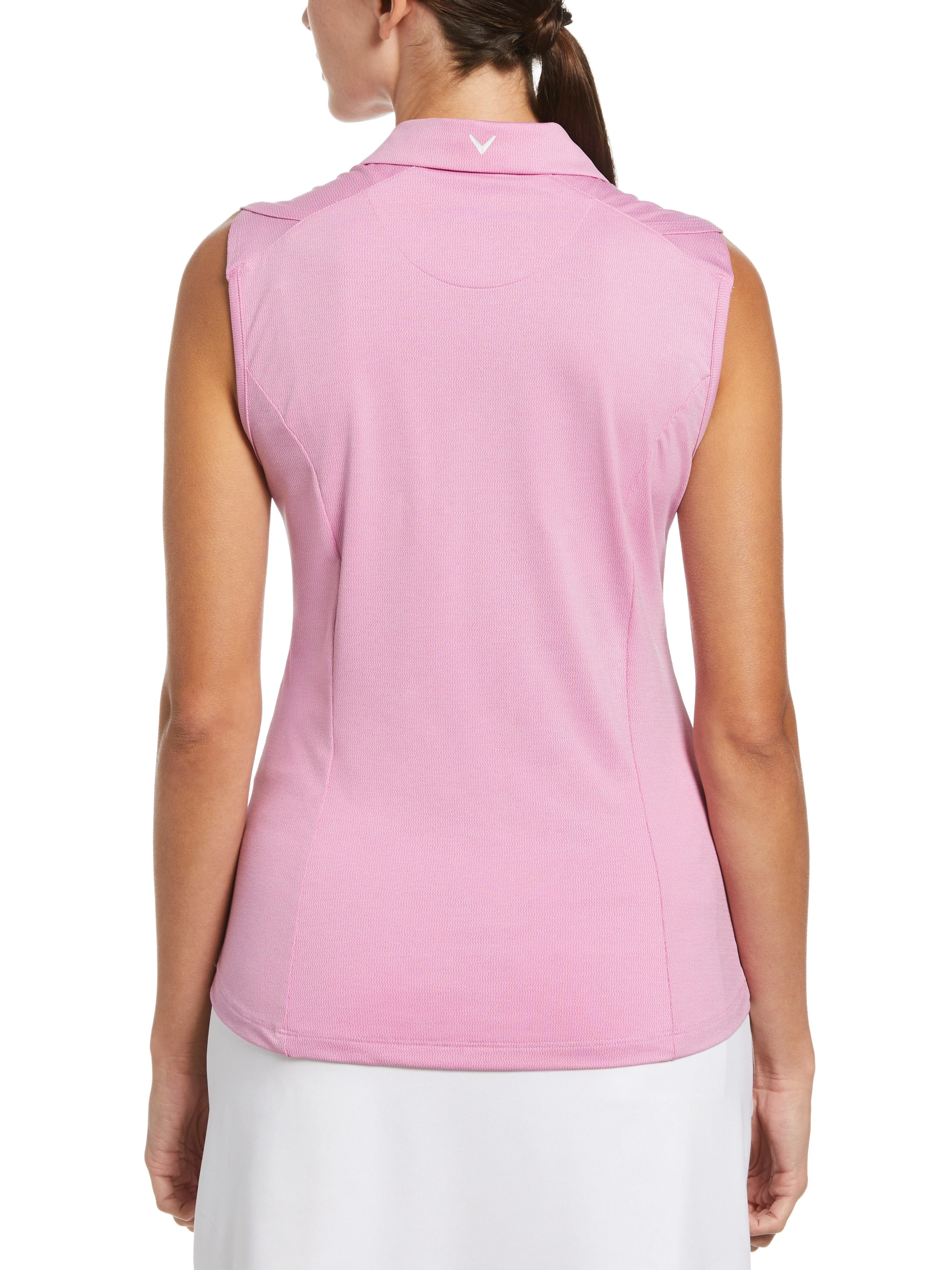 Women's Tonal Heather Golf Polo - Image 2